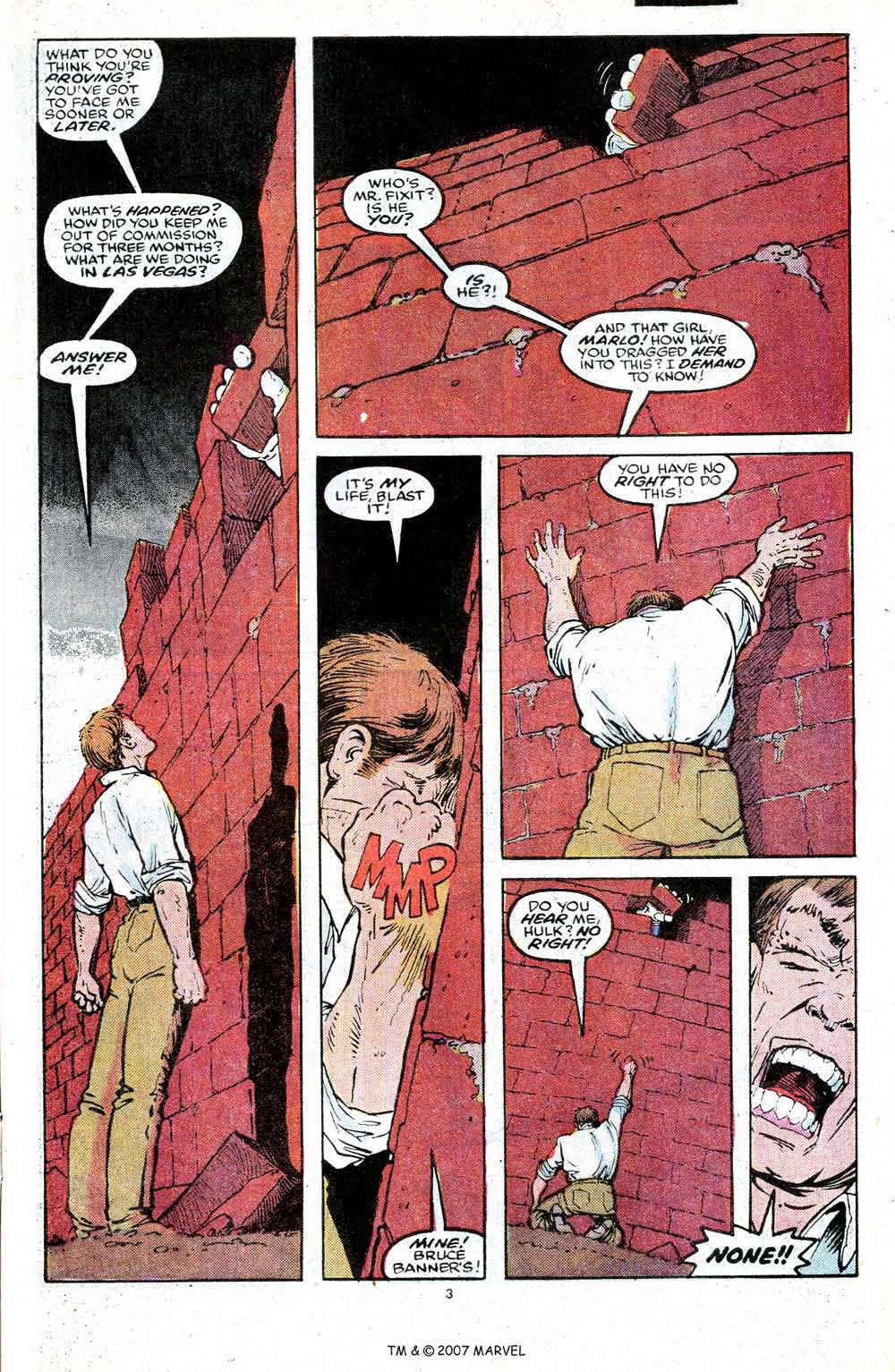 Read online The Incredible Hulk (1968) comic -  Issue #354 - 5