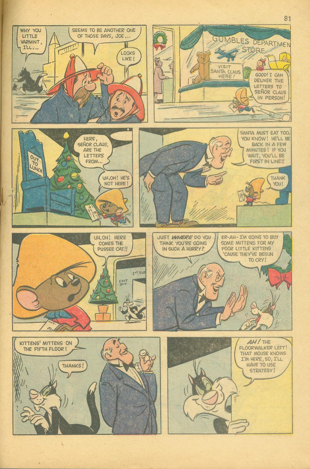 Read online Bugs Bunny's Christmas Funnies comic -  Issue # TPB 7 - 83