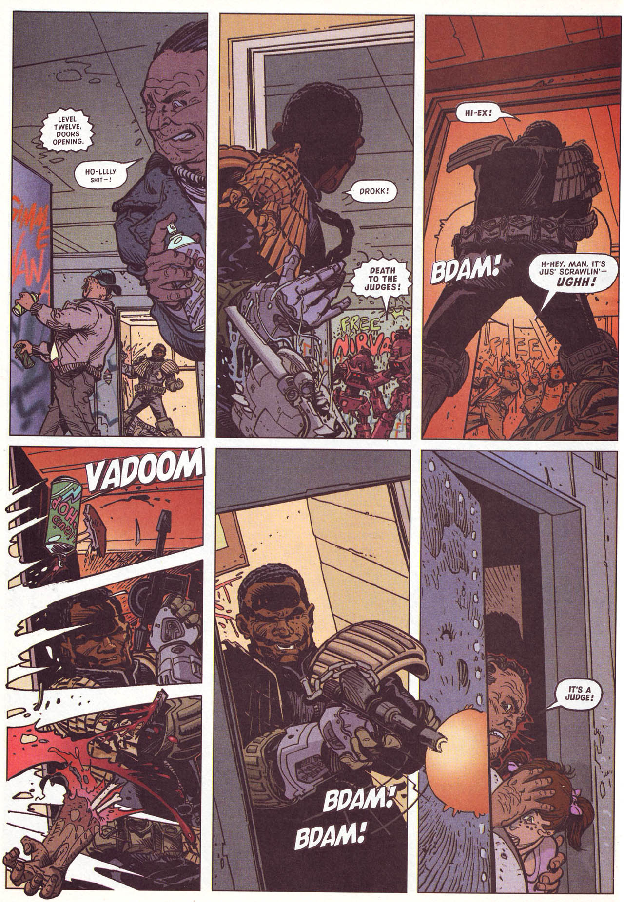 Read online Judge Dredd Megazine (vol. 3) comic -  Issue #61 - 6
