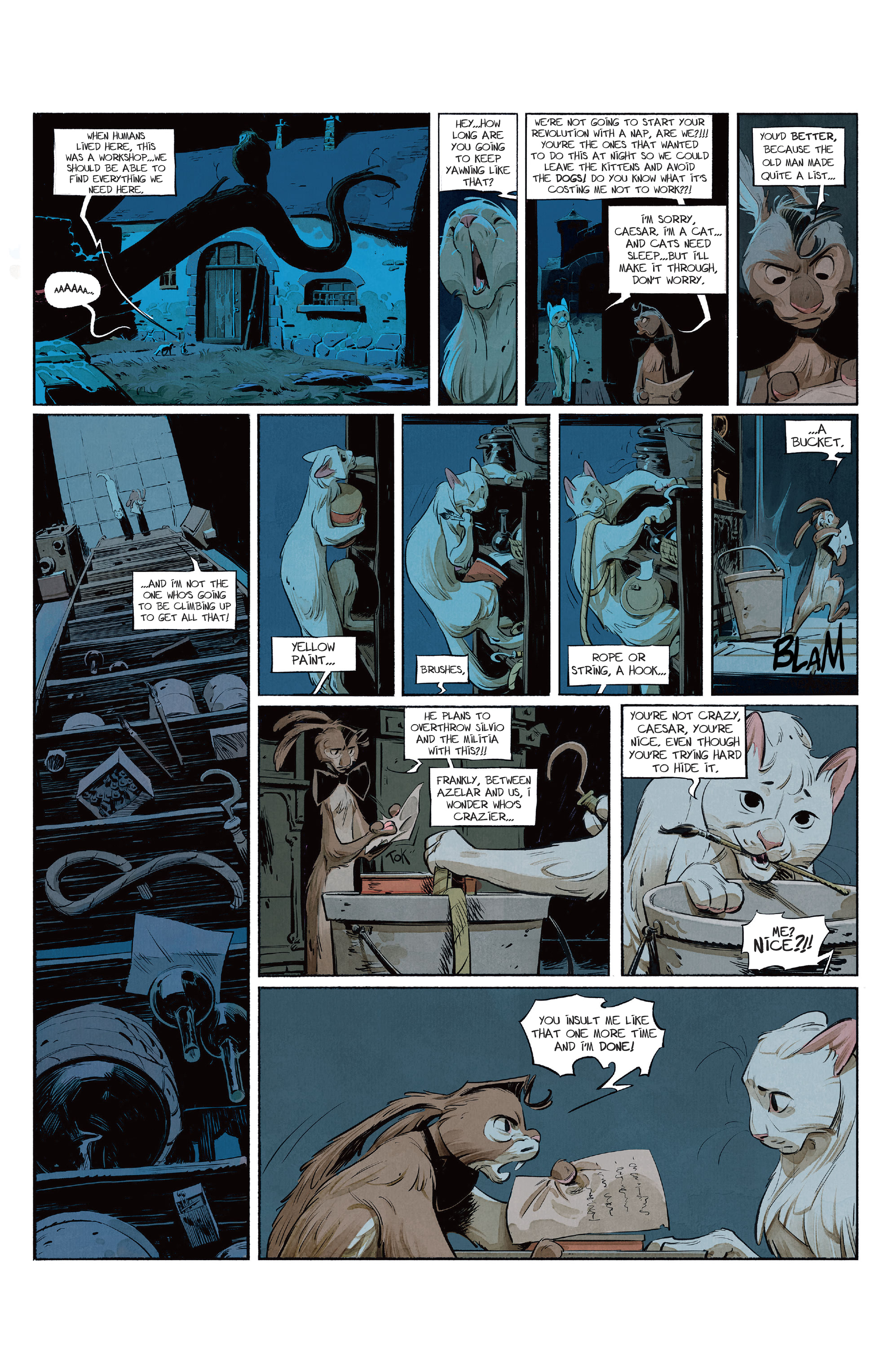 Read online Animal Castle comic -  Issue #3 - 7