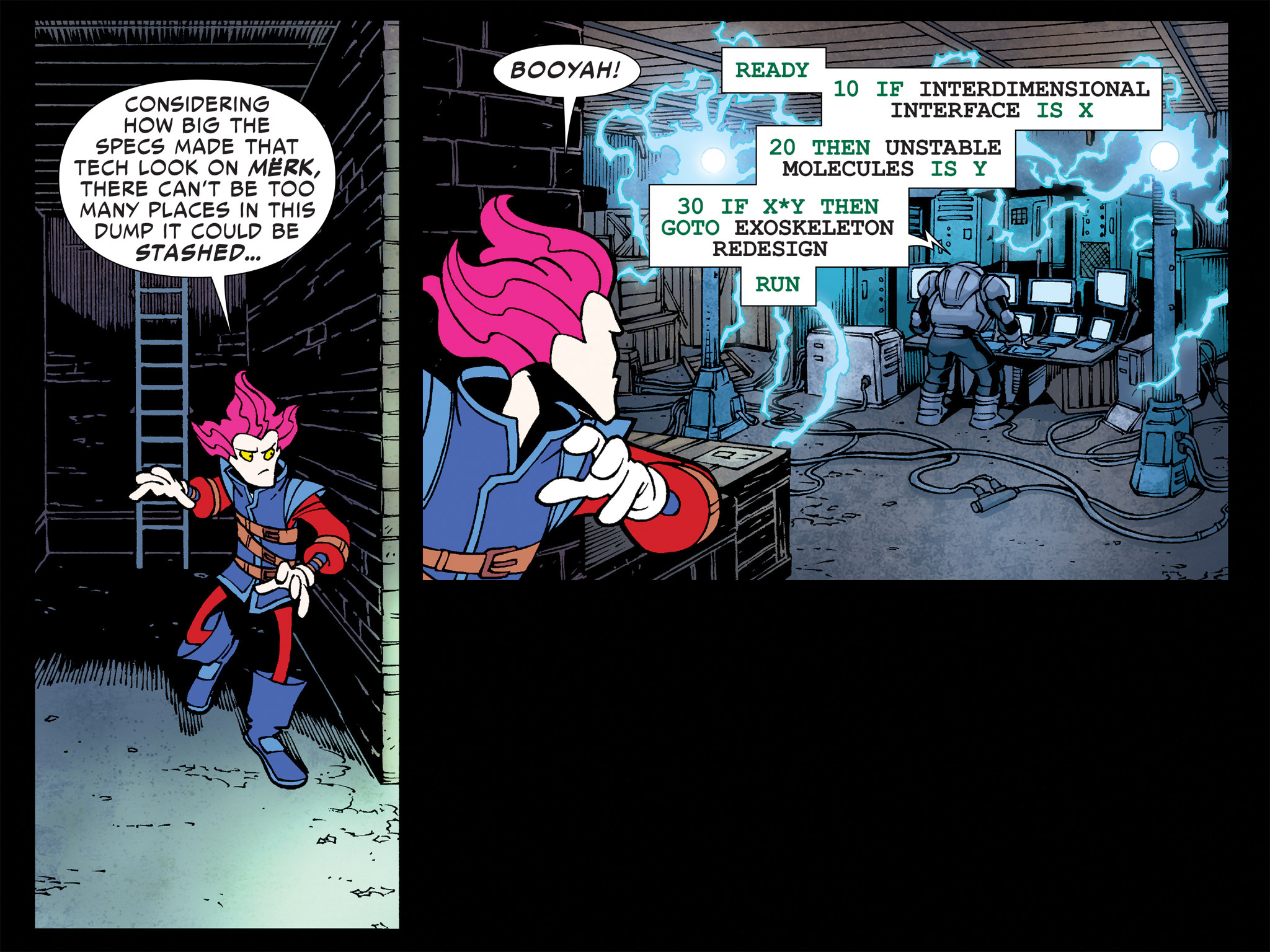 Read online Slapstick Infinite Comic comic -  Issue #1 - 55