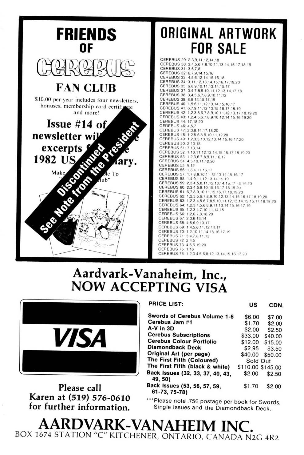 Read online Cerebus comic -  Issue #81 - 28