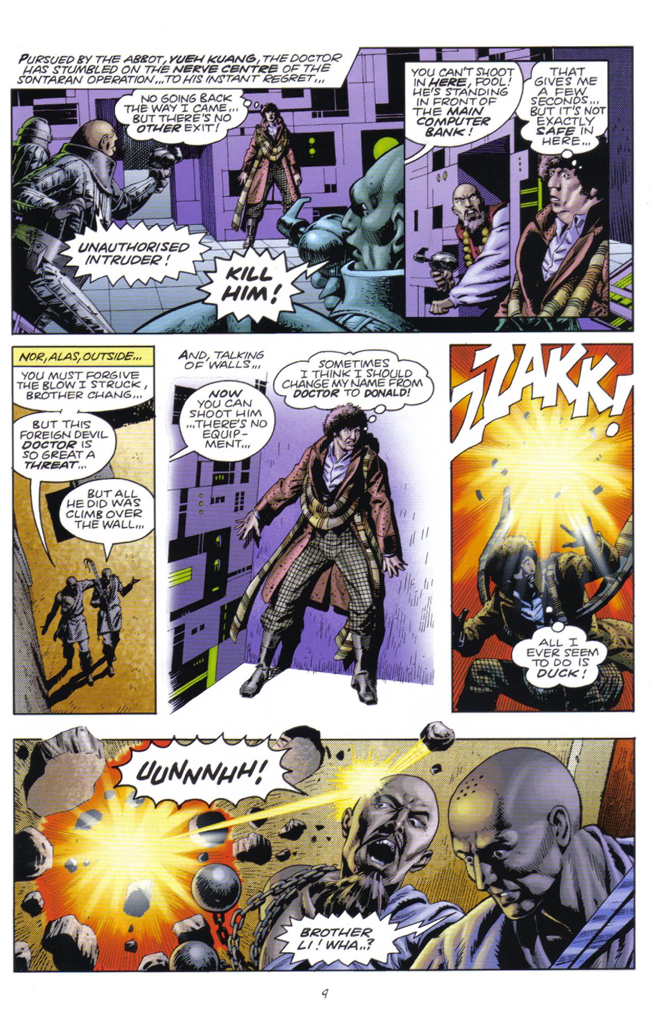 Read online Doctor Who Classics comic -  Issue #9 - 11