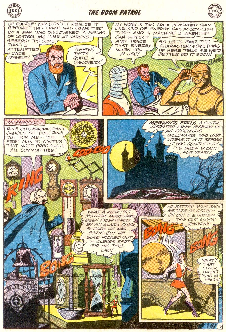 Read online Doom Patrol (1964) comic -  Issue #92 - 17