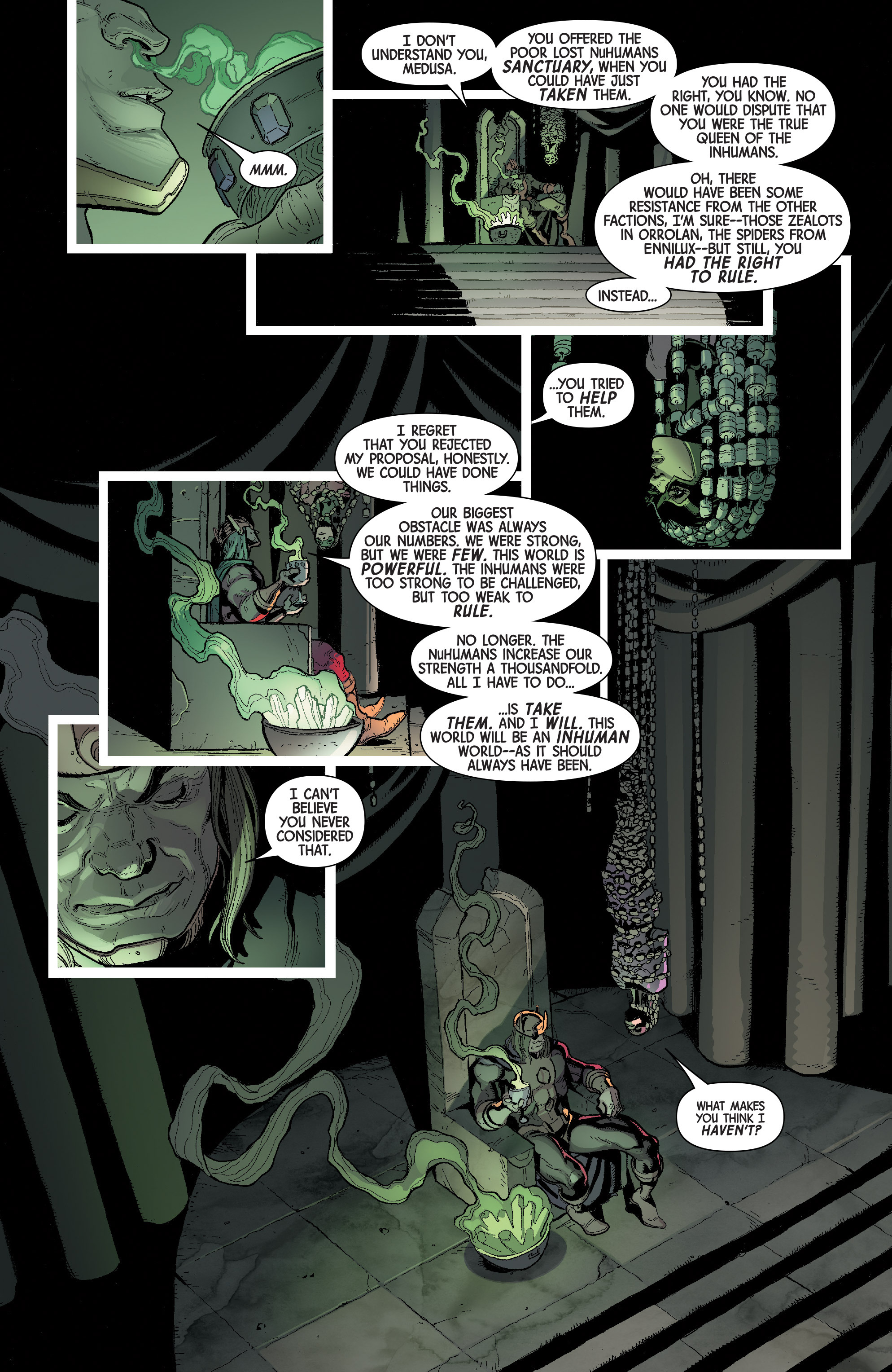 Read online Inhuman (2014) comic -  Issue #6 - 12