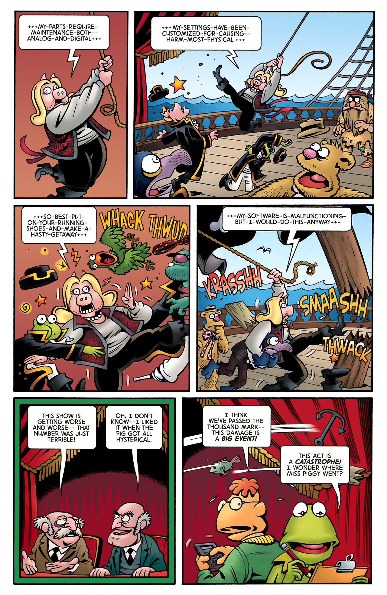 Read online The Muppet Show: The Treasure of Peg-Leg Wilson comic -  Issue #3 - 22