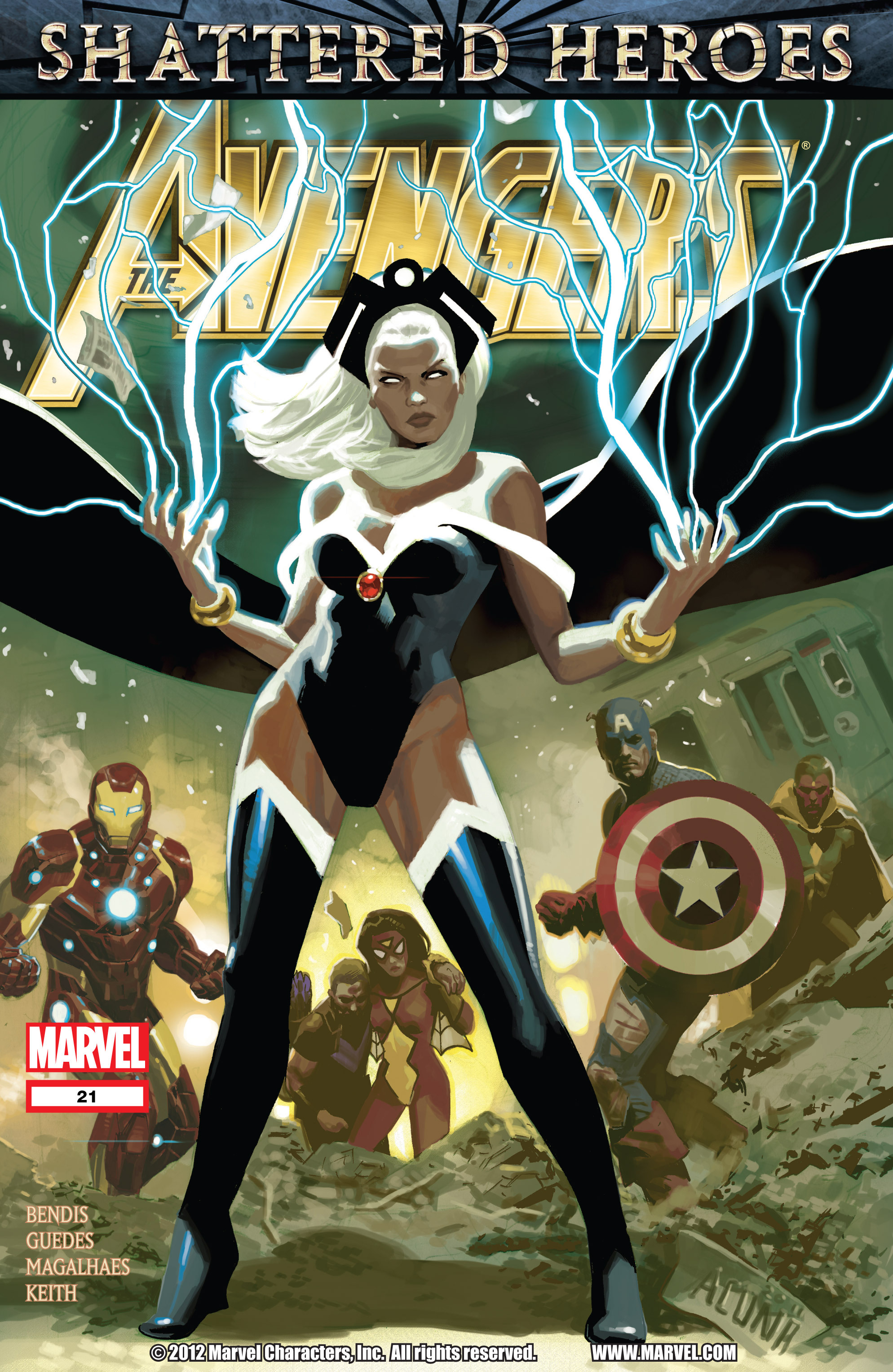 Read online Avengers (2010) comic -  Issue #21 - 1