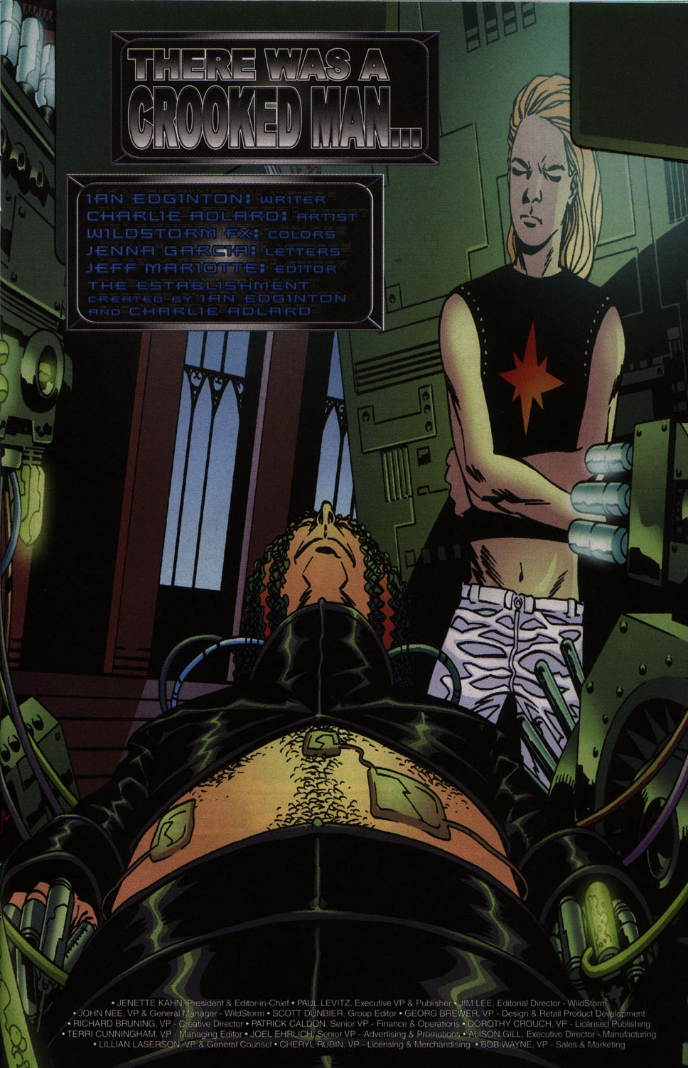 Read online The Establishment comic -  Issue #7 - 2