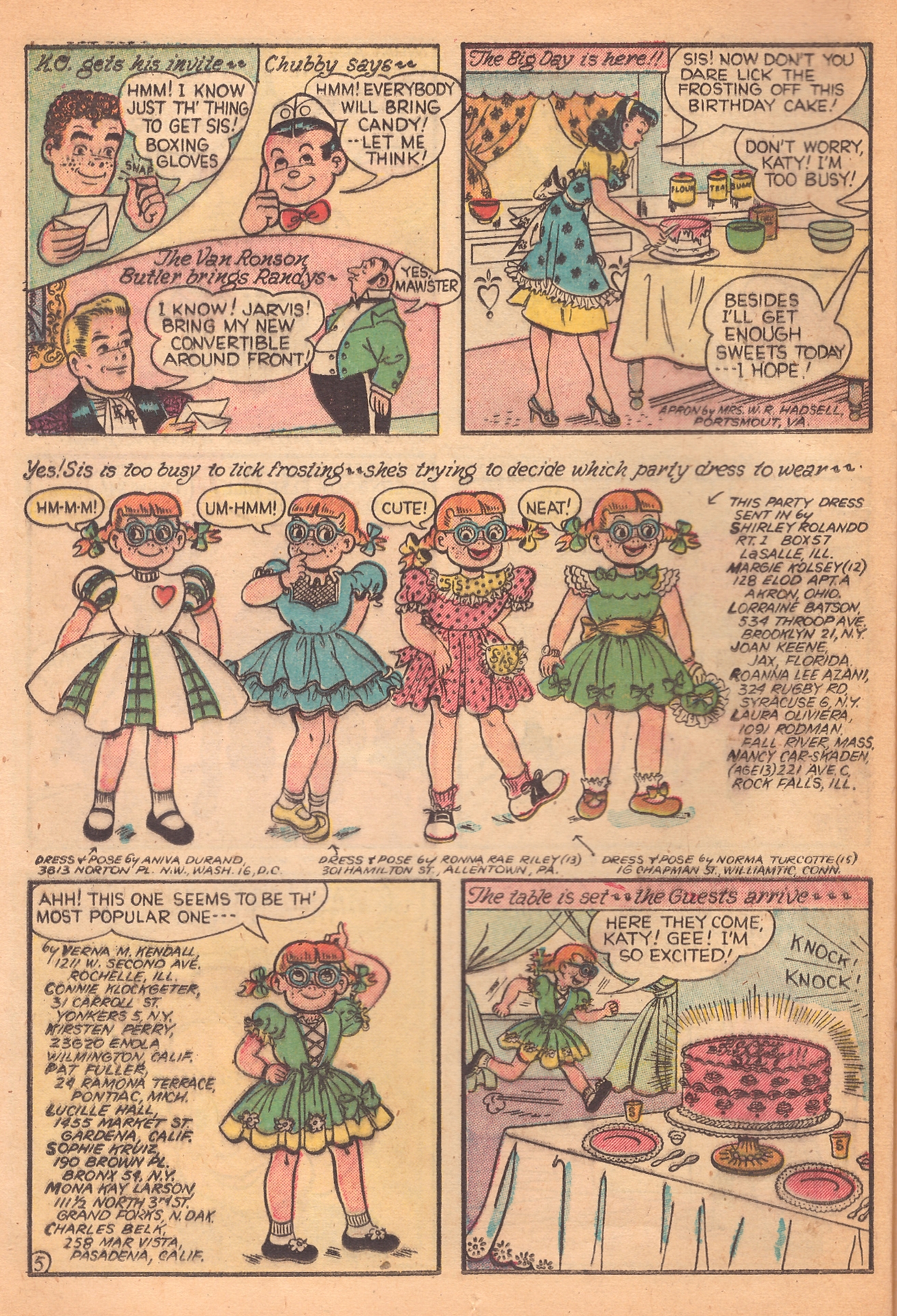 Read online Katy Keene (1949) comic -  Issue #7 - 14