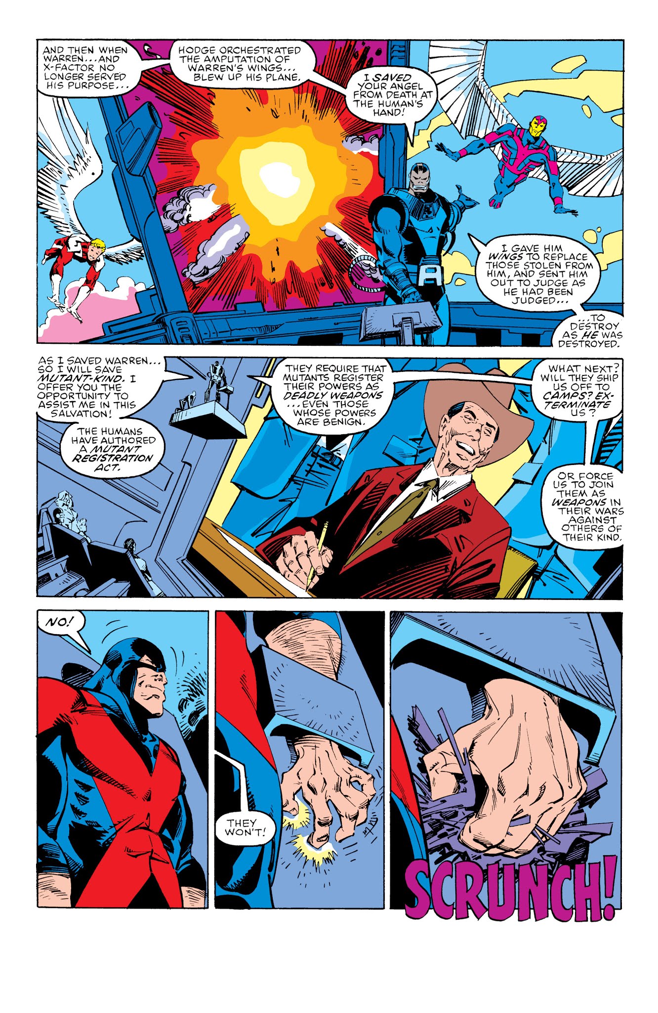 Read online X-Men: Fall of the Mutants comic -  Issue # TPB 2 (Part 3) - 18