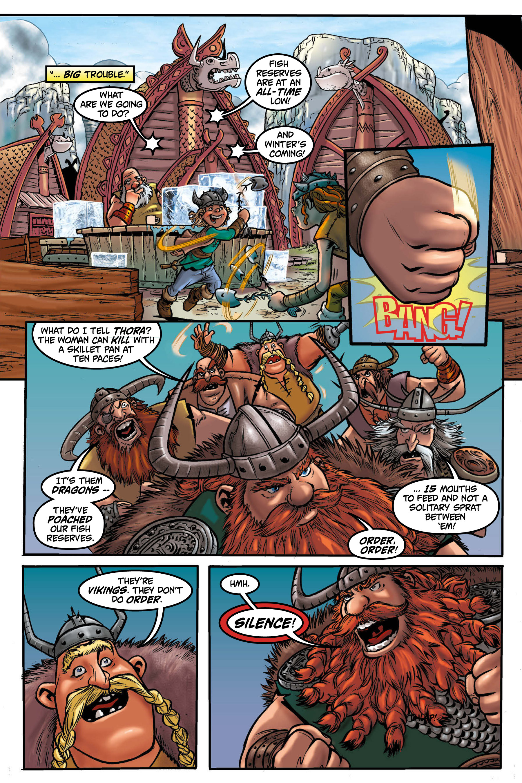 Read online DreamWorks Dragons: Riders of Berk comic -  Issue #2 - 9