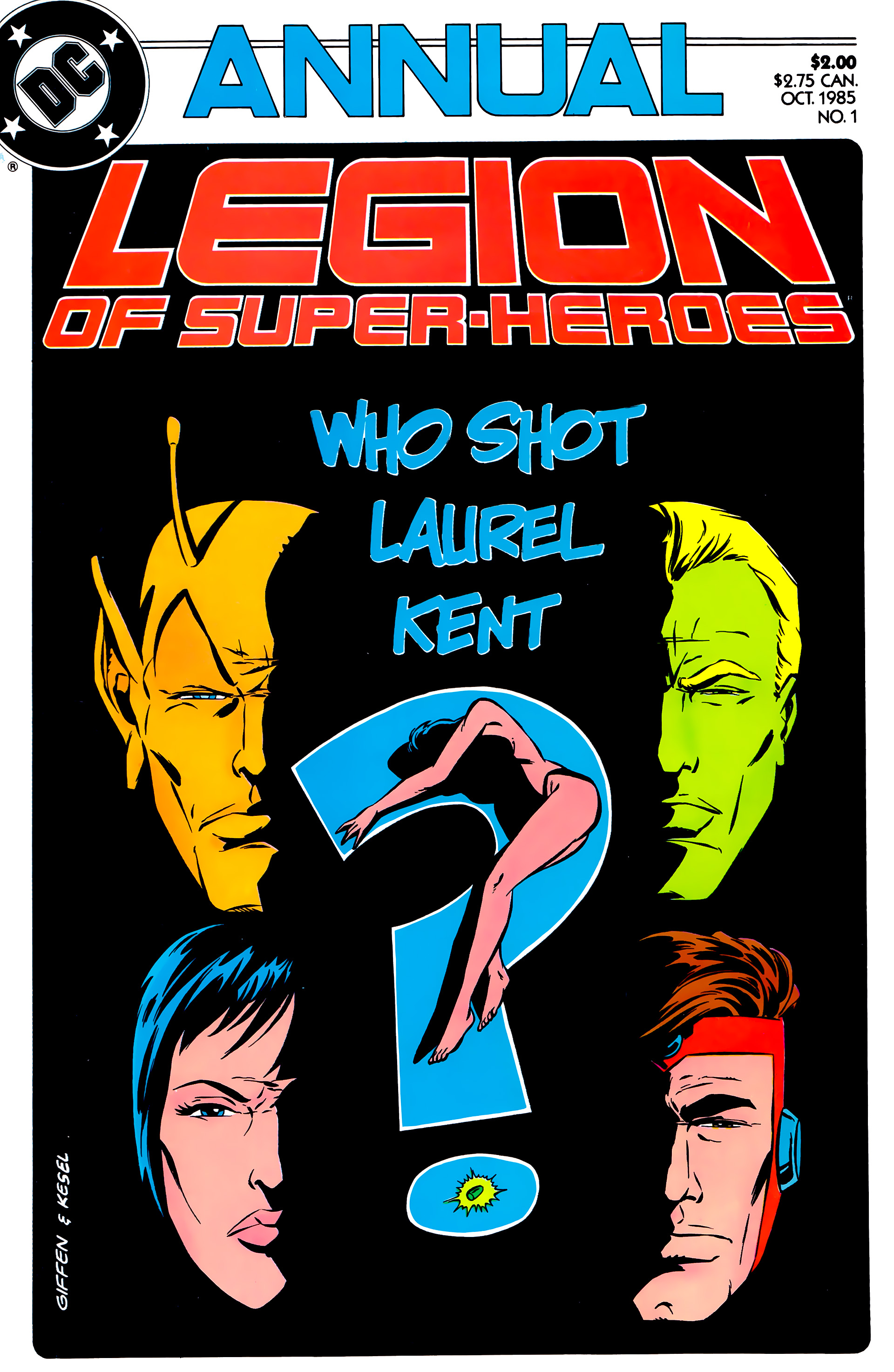 Read online Legion of Super-Heroes (1984) comic -  Issue # _Annual 1 - 1