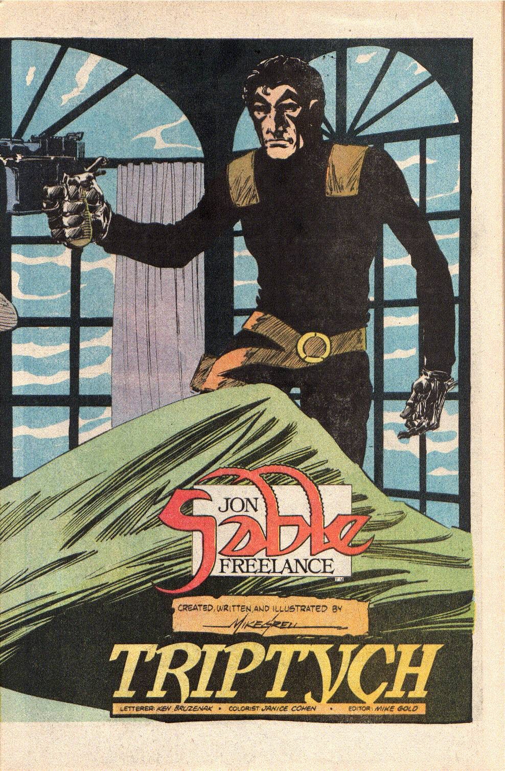 Read online Jon Sable, Freelance comic -  Issue #10 - 9
