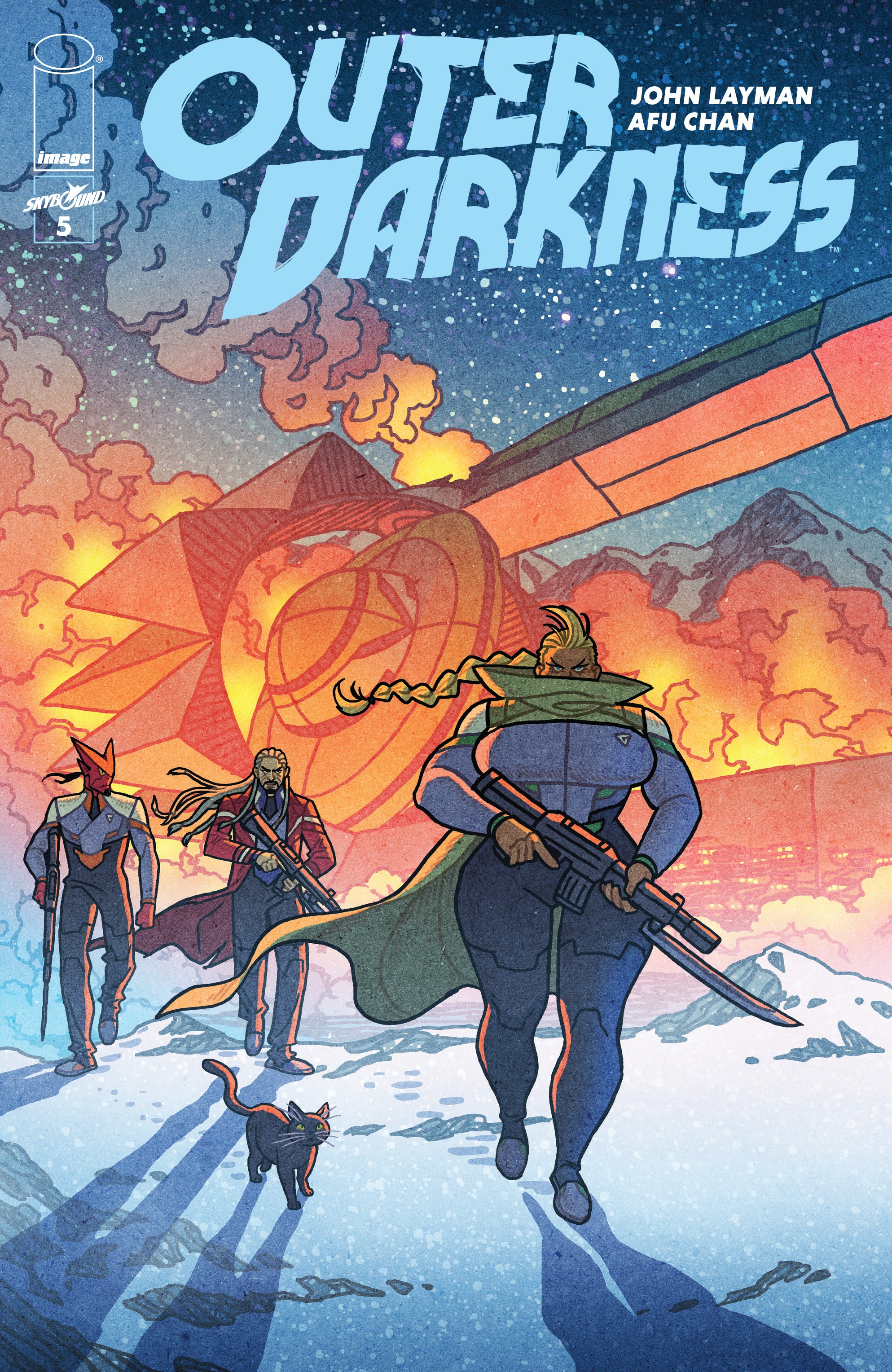 Read online Outer Darkness comic -  Issue #5 - 1