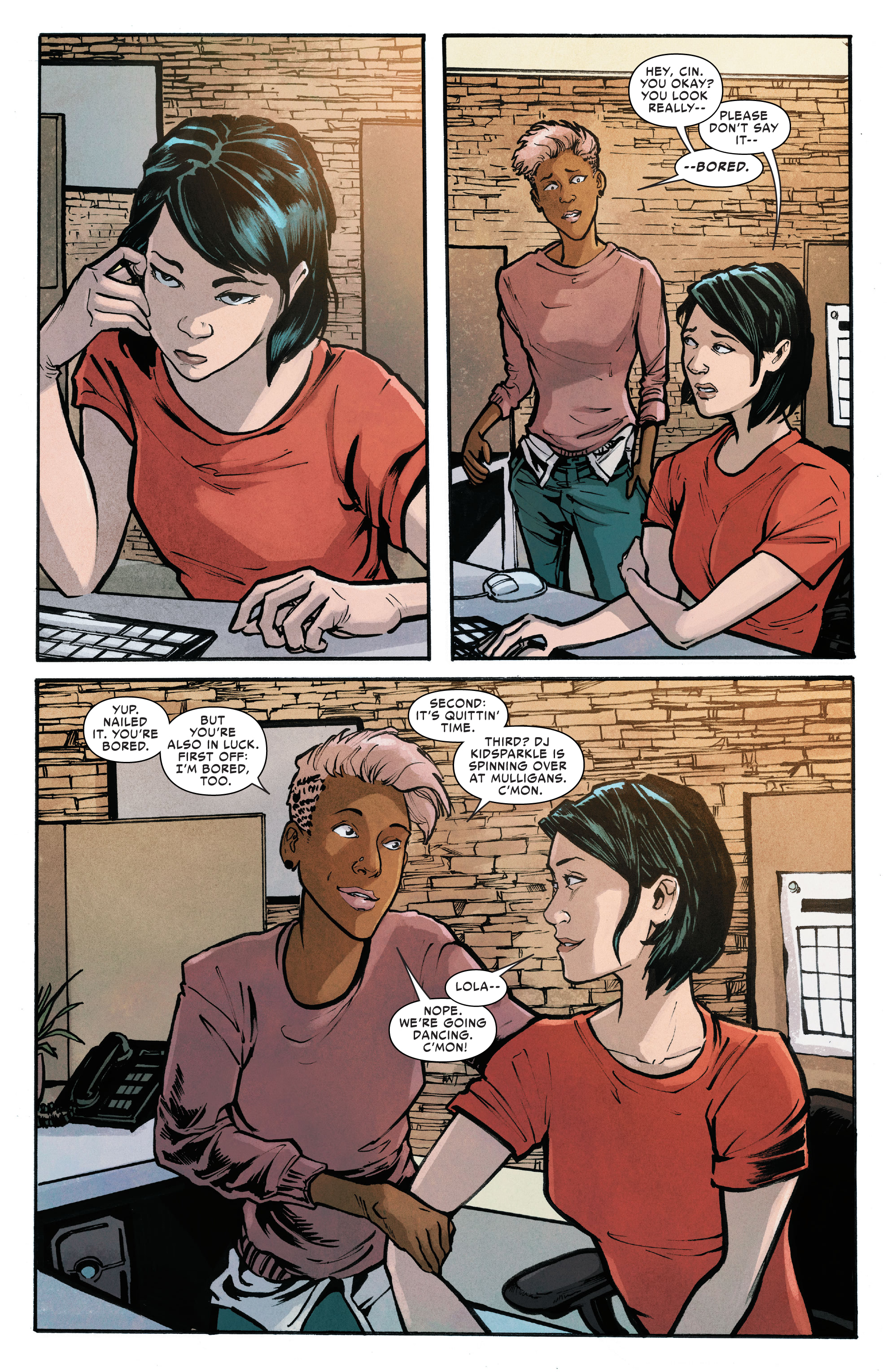 Read online Silk: Out of the Spider-Verse comic -  Issue # TPB 1 (Part 4) - 37