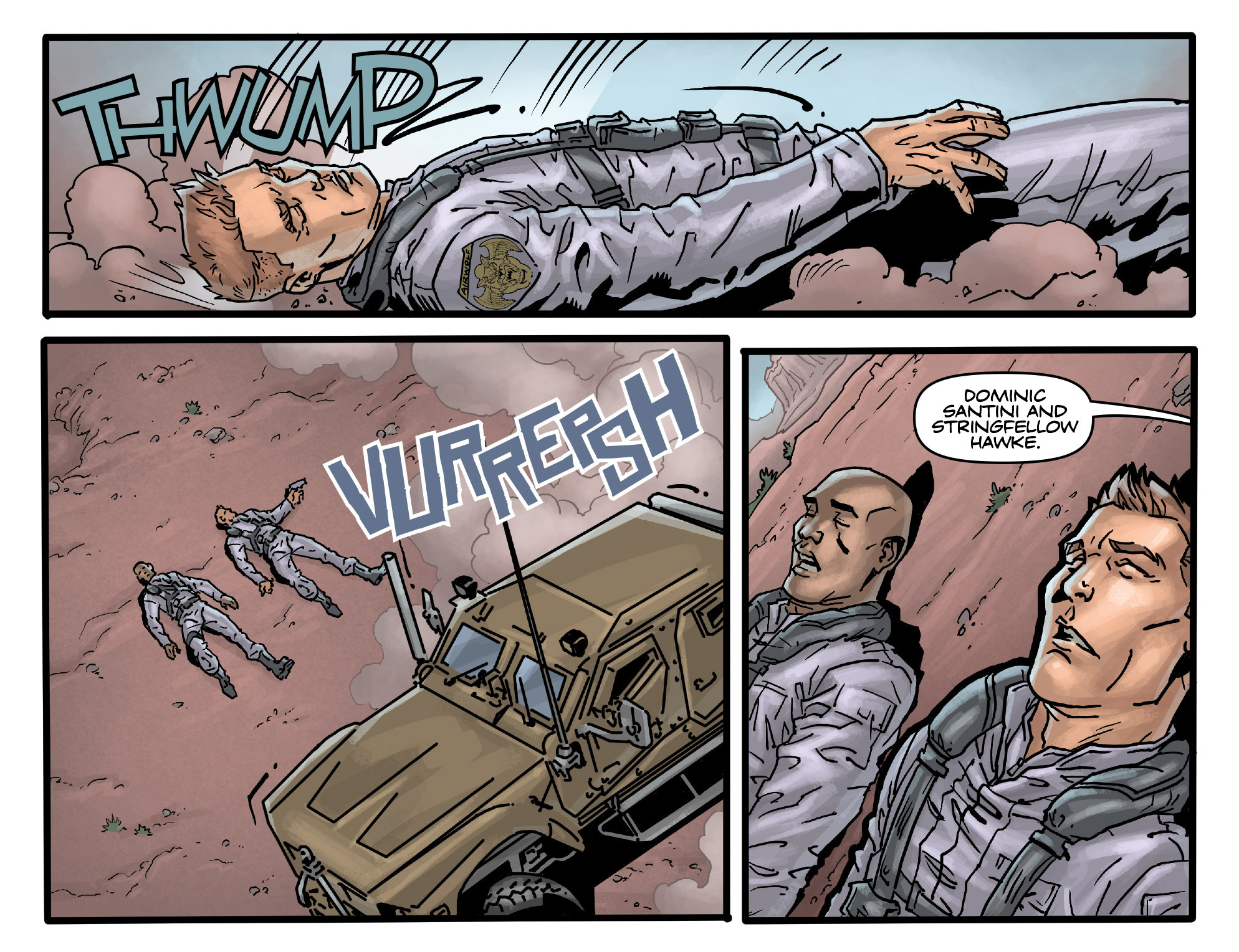 Read online Airwolf Airstrikes comic -  Issue #7 - 13