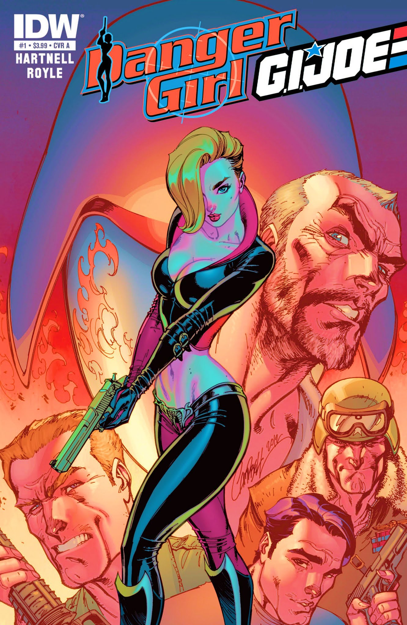 Read online Danger Girl/G.I. Joe comic -  Issue #1 - 1