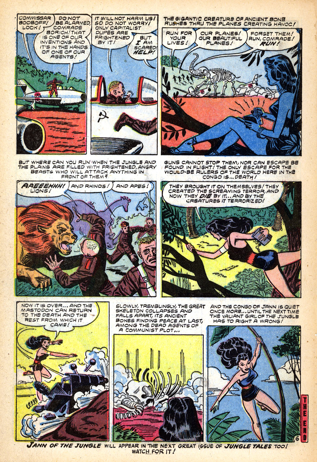 Read online Jungle Tales comic -  Issue #3 - 8
