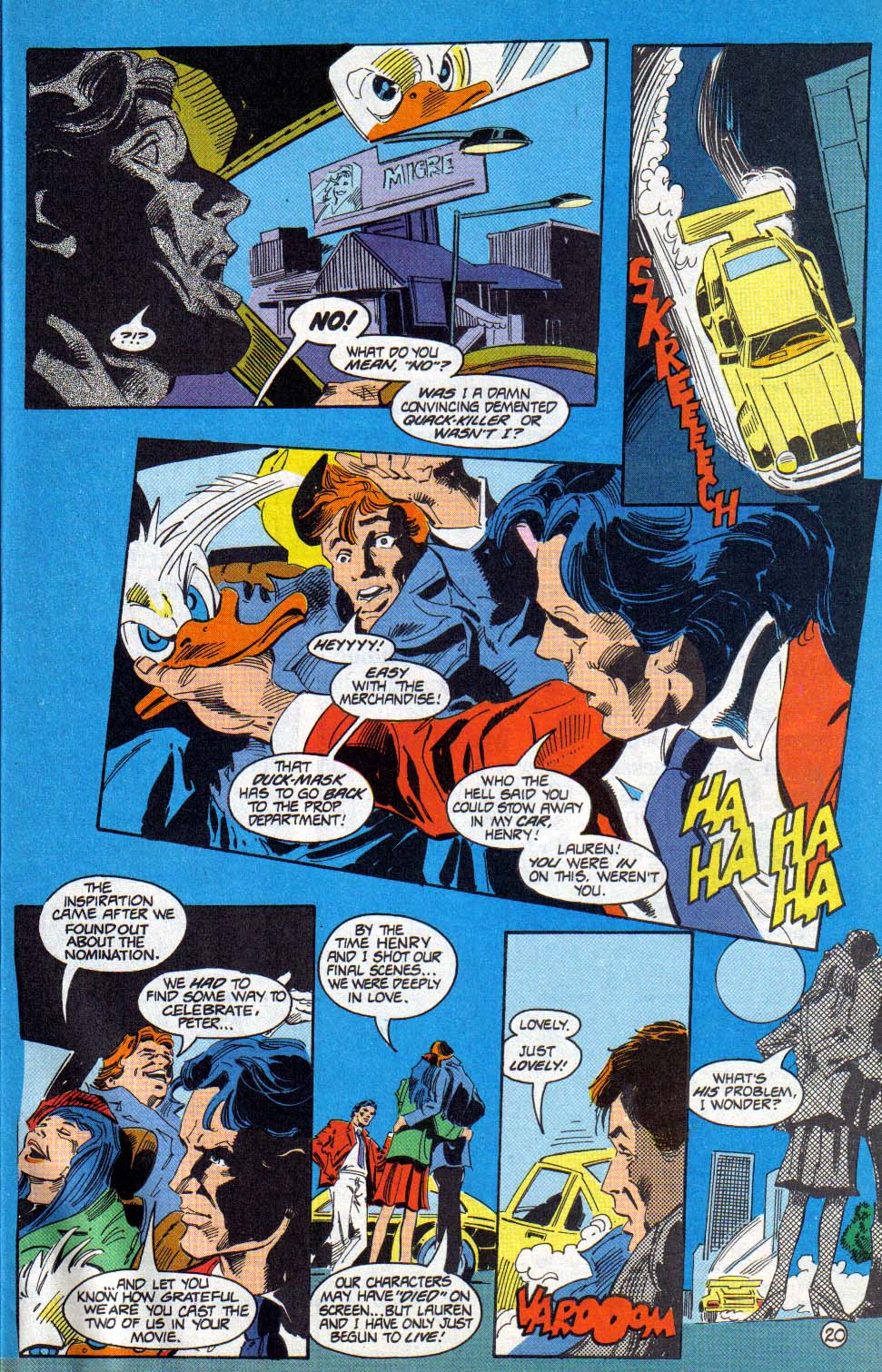 Read online Silverblade comic -  Issue #9 - 20
