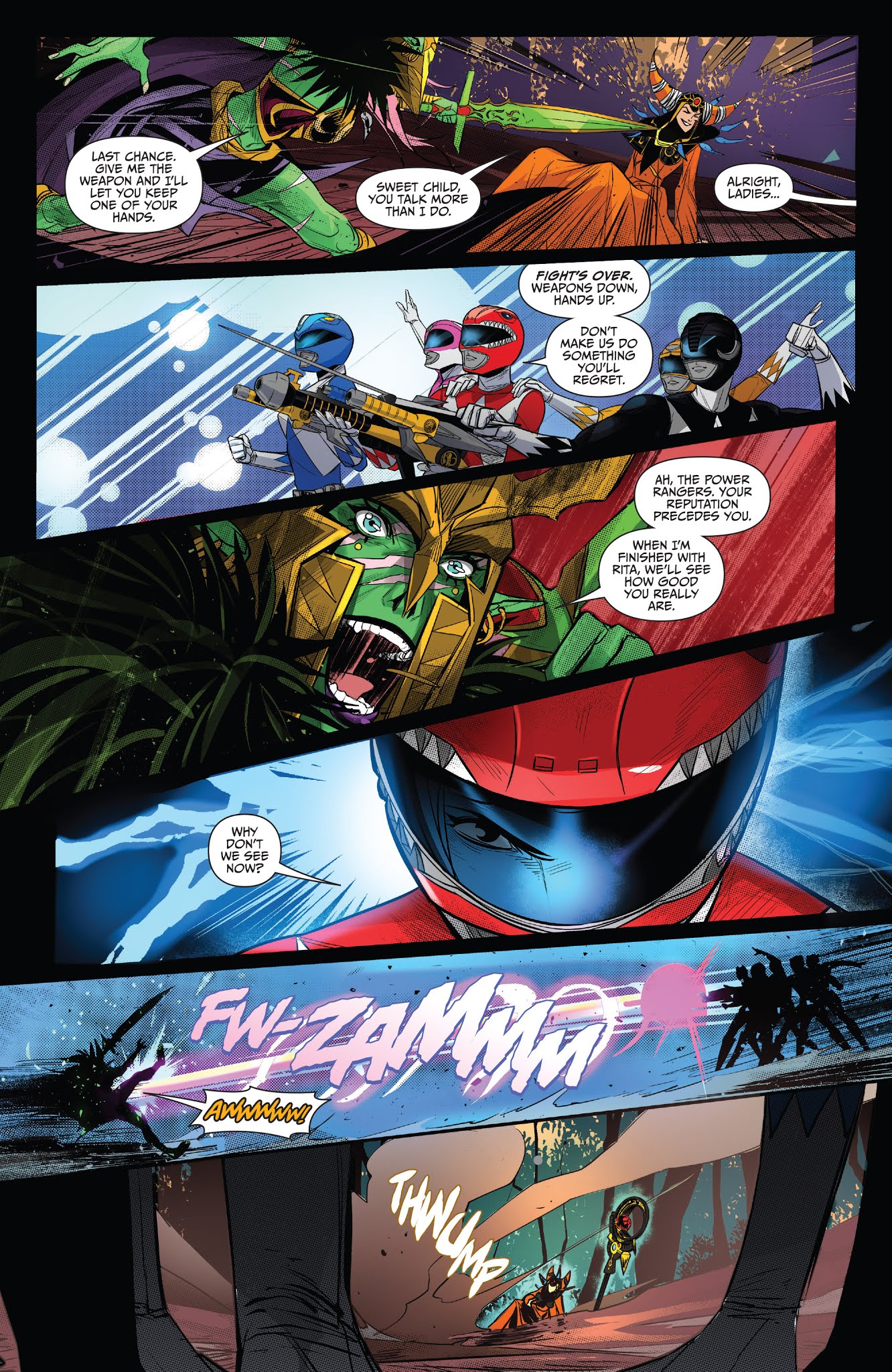 Read online Saban's Go Go Power Rangers comic -  Issue #16 - 15