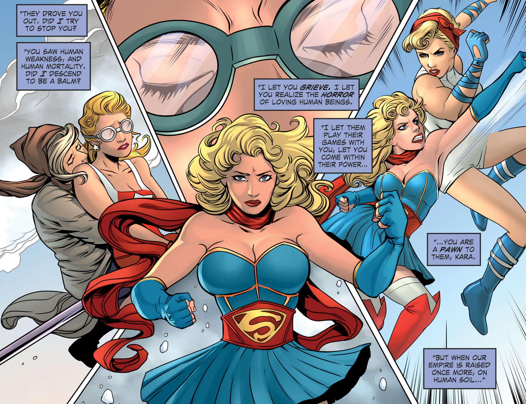 Read online DC Comics: Bombshells comic -  Issue #94 - 19