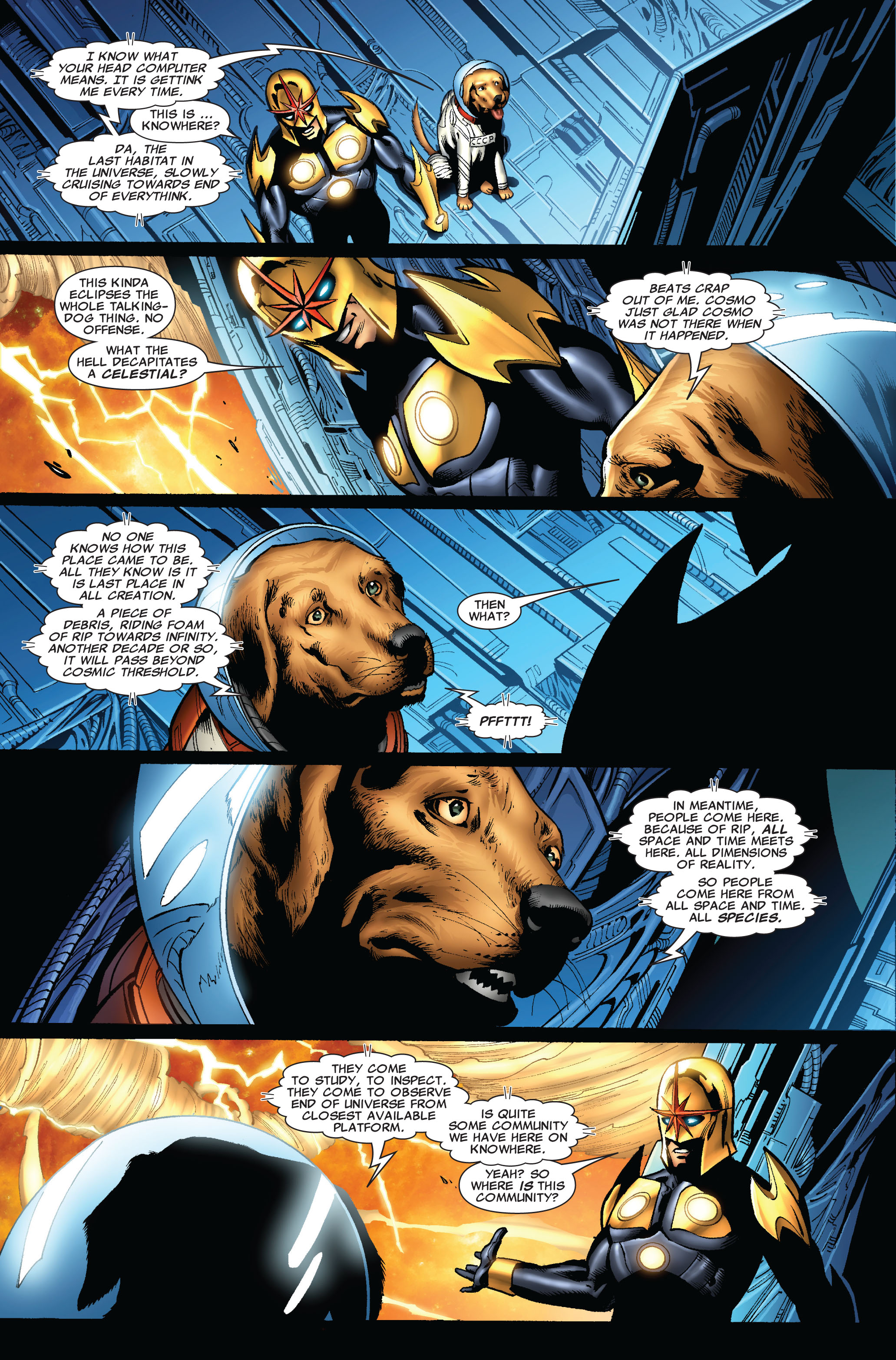 Read online Nova (2007) comic -  Issue # _TPB 2 (Part 1) - 21