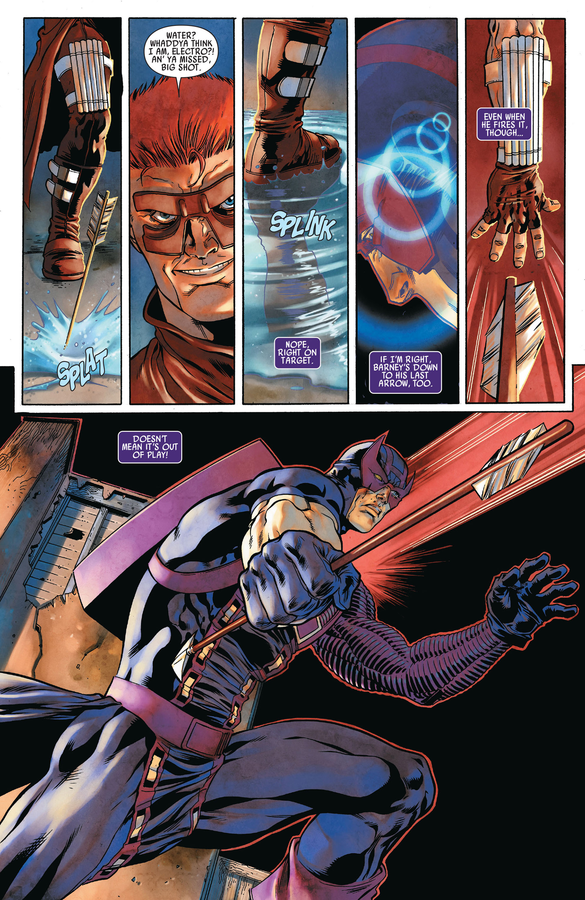Read online Hawkeye: Blindspot comic -  Issue #4 - 13