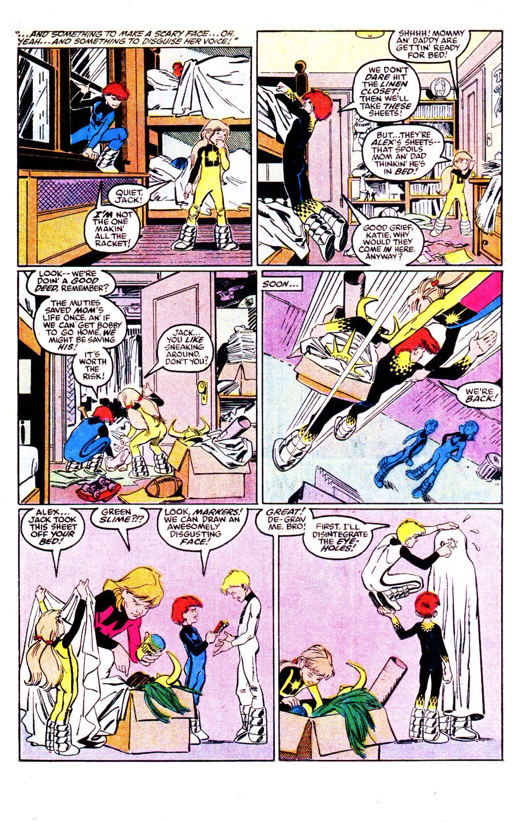 Read online Power Pack (1984) comic -  Issue #33 - 16