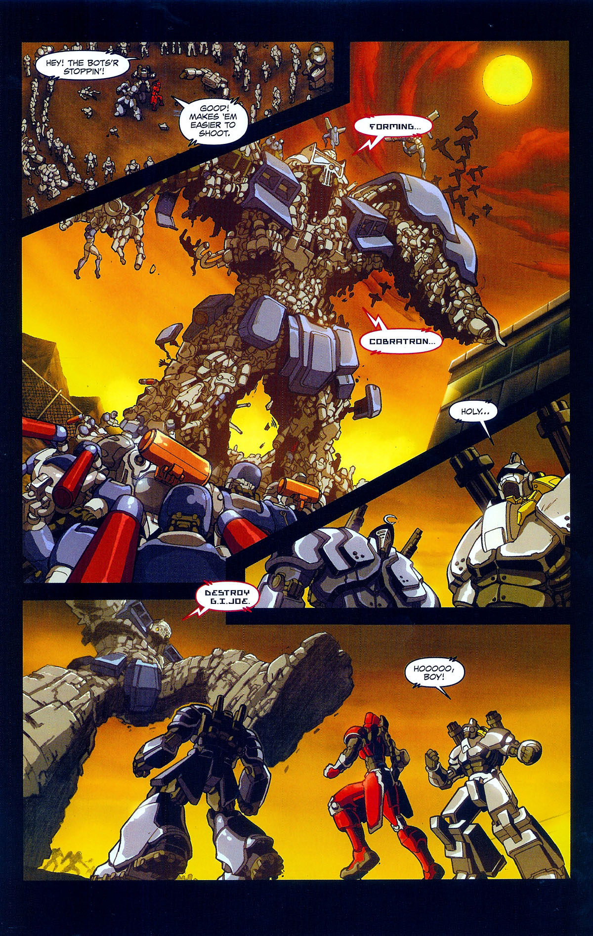 Read online G.I. Joe vs. The Transformers III: The Art of War comic -  Issue #1 - 14