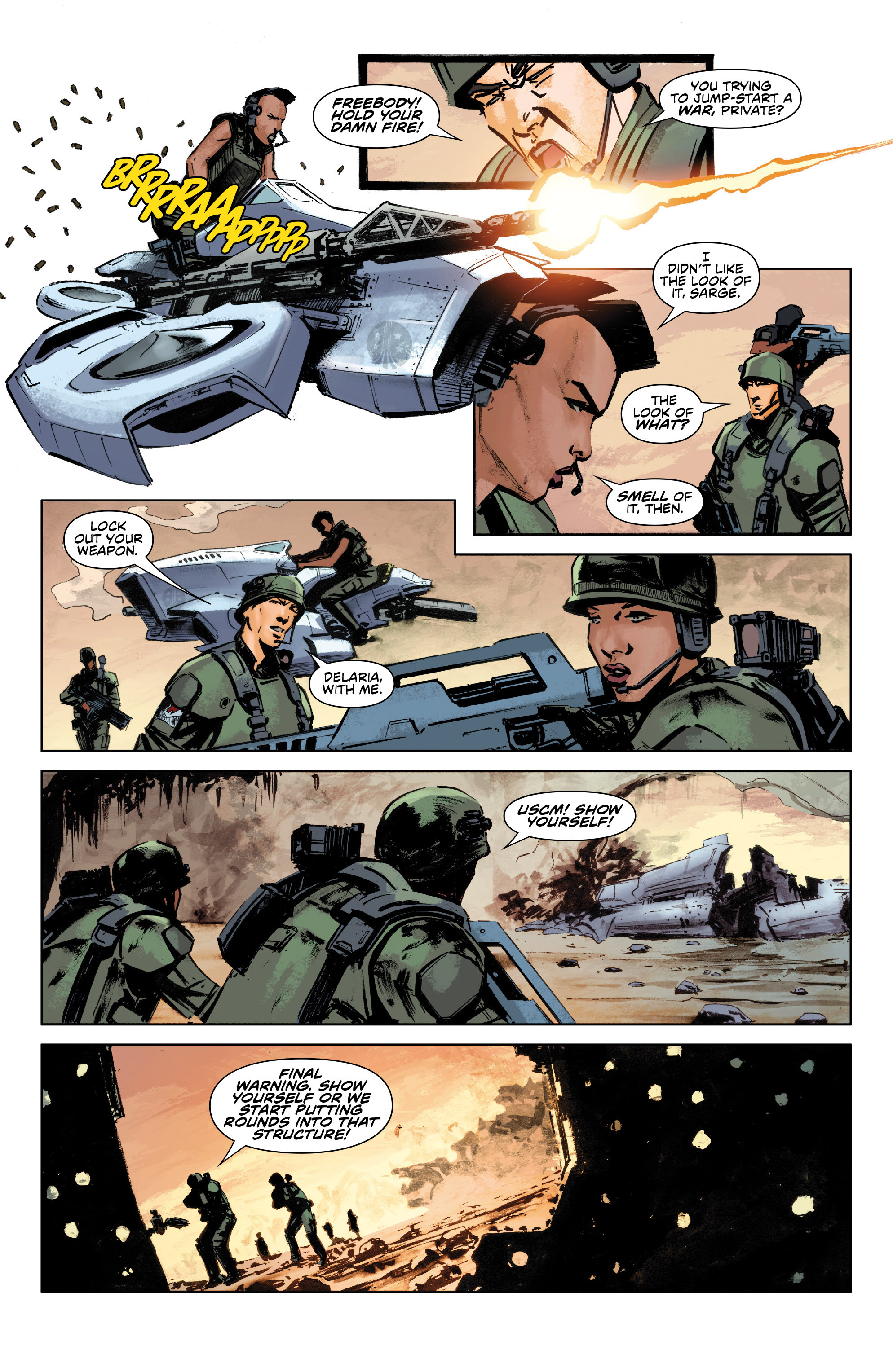 Read online Predator: Life And Death comic -  Issue #1 - 16