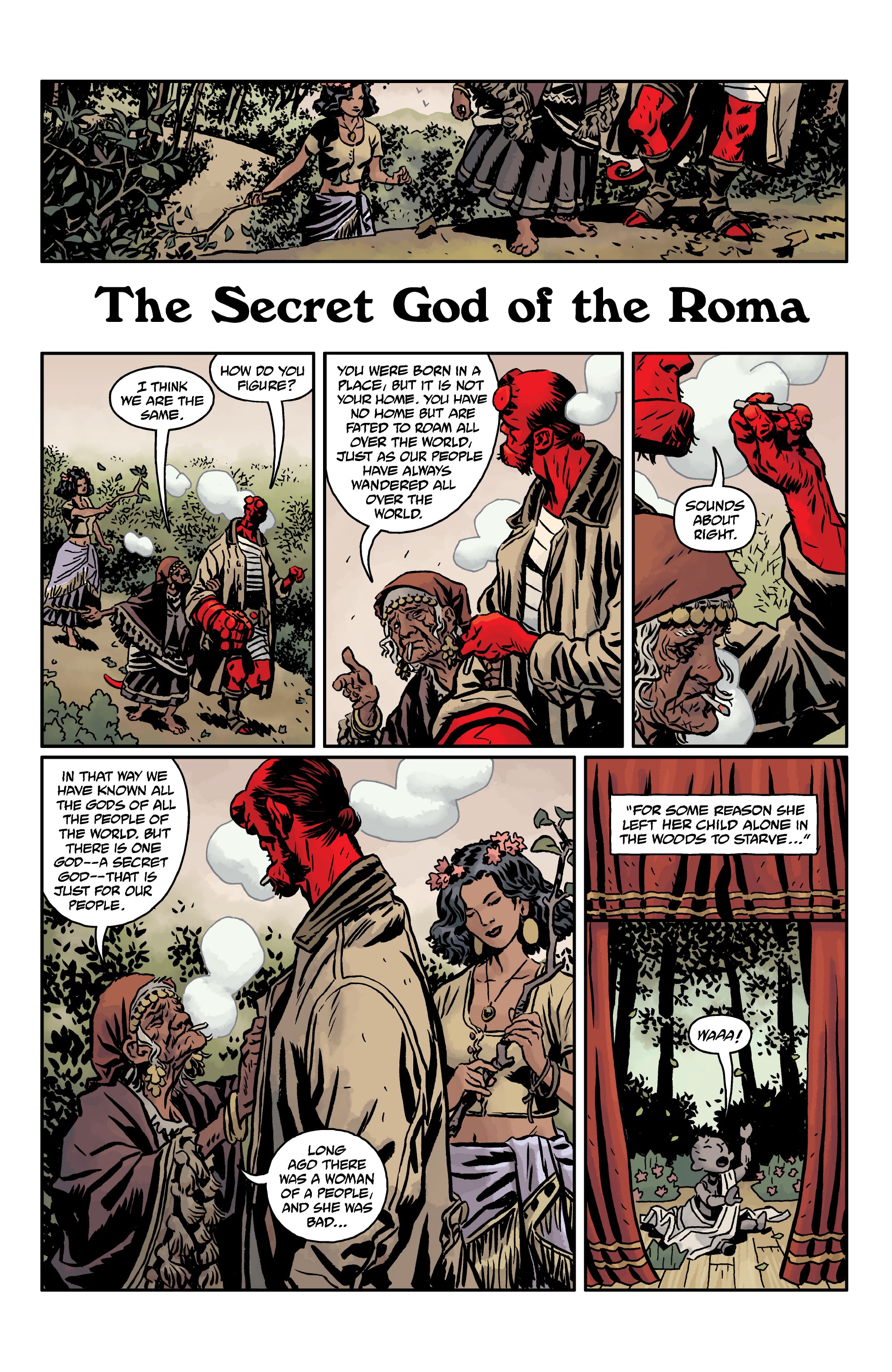 Read online Hellboy and the B.P.R.D.: The Beast of Vargu and Others comic -  Issue # TPB (Part 1) - 26