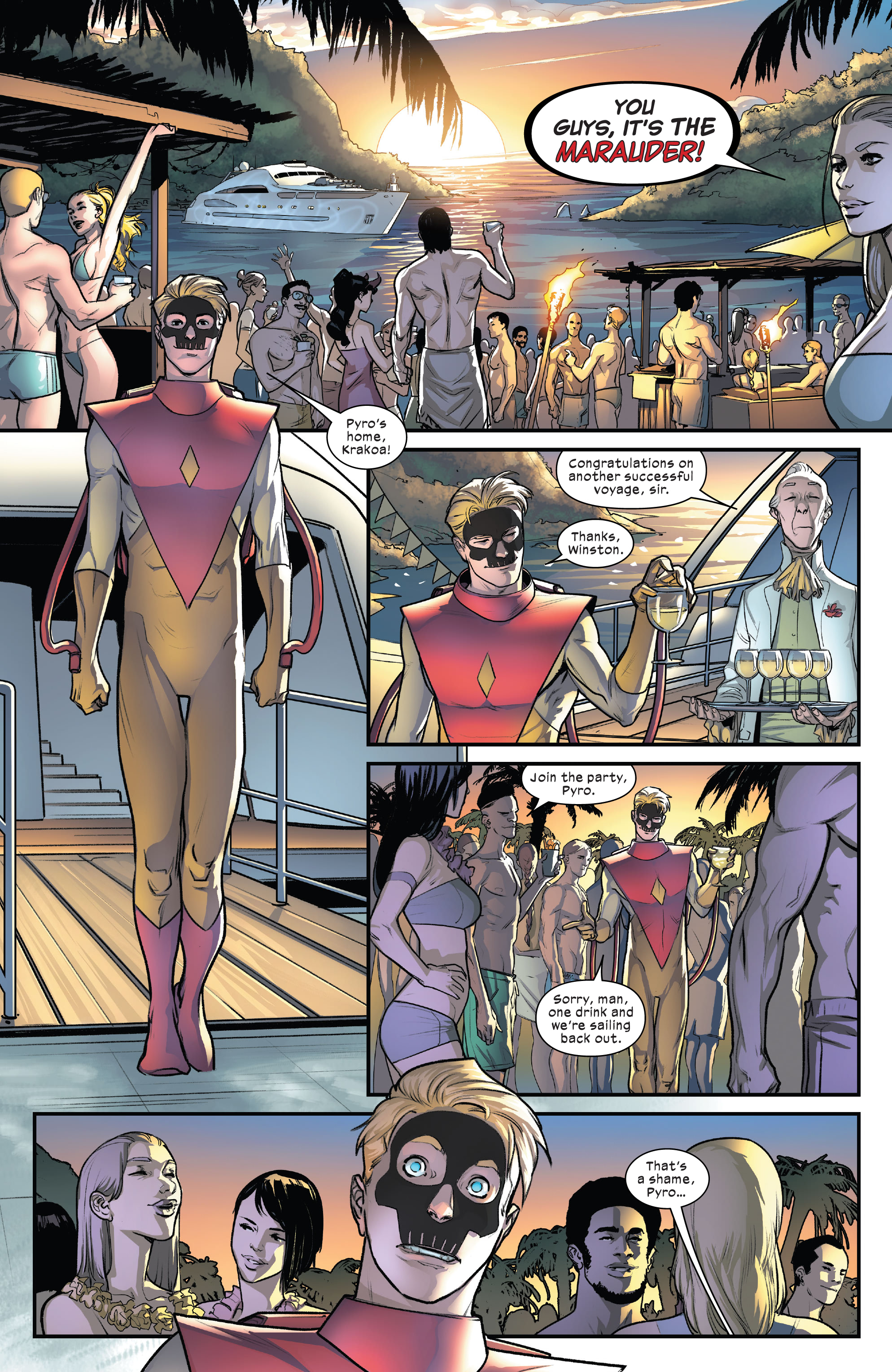 Read online Marauders comic -  Issue #9 - 2