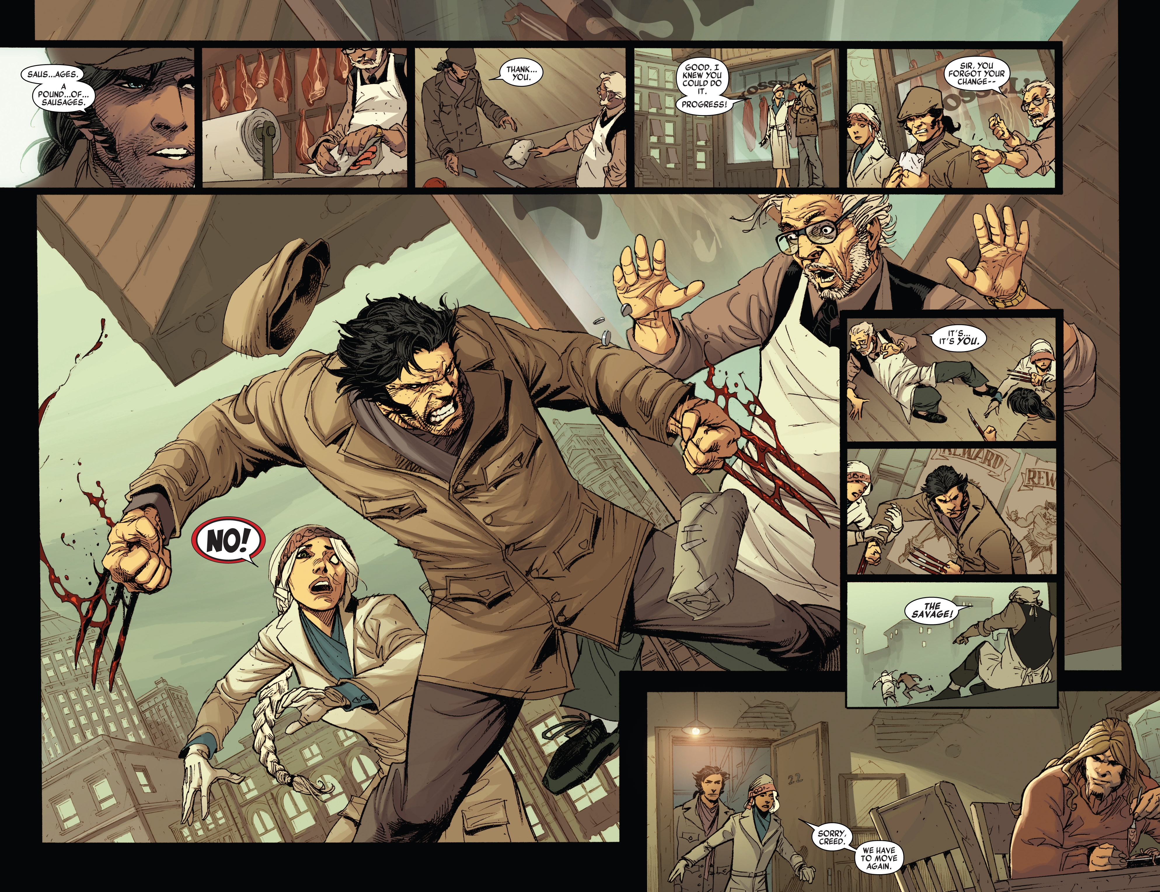 Read online Origin II comic -  Issue #4 - 5