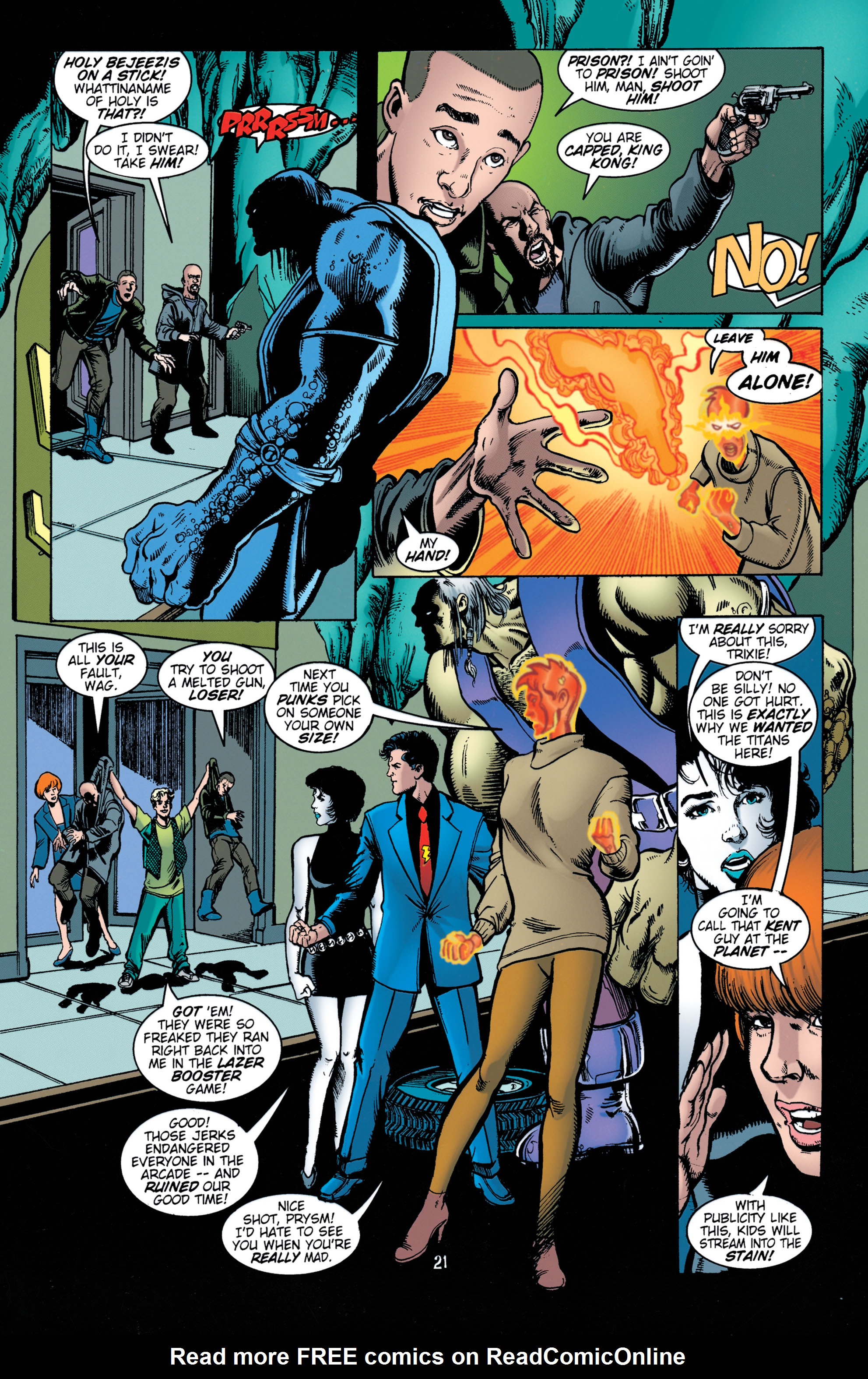 Read online Teen Titans (1996) comic -  Issue #18 - 22