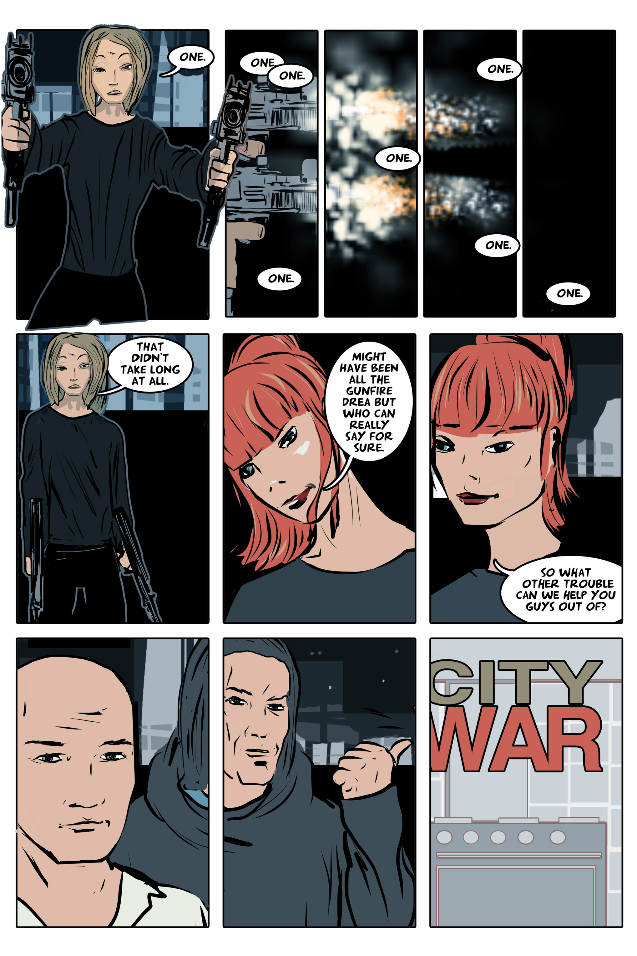 Read online City War comic -  Issue #3 - 20