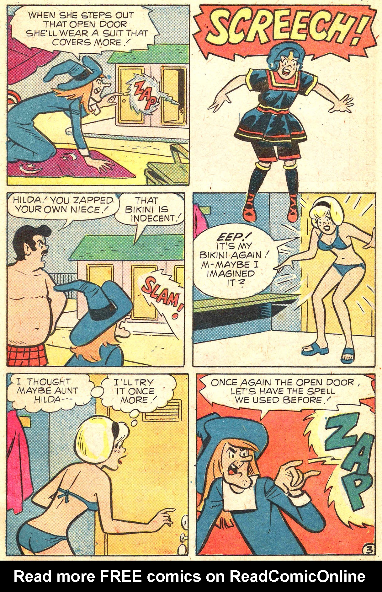 Read online Sabrina The Teenage Witch (1971) comic -  Issue #36 - 31