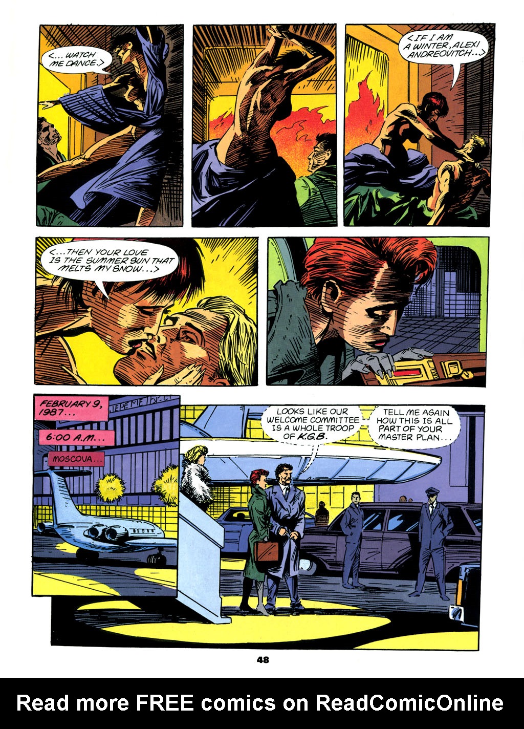 Read online Marvel Graphic Novel comic -  Issue #61 - Black Widow - The Coldest War - 49