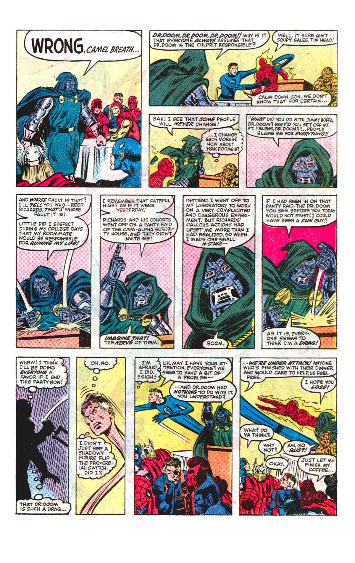 Read online Fantastic Four Roast comic -  Issue # Full - 27