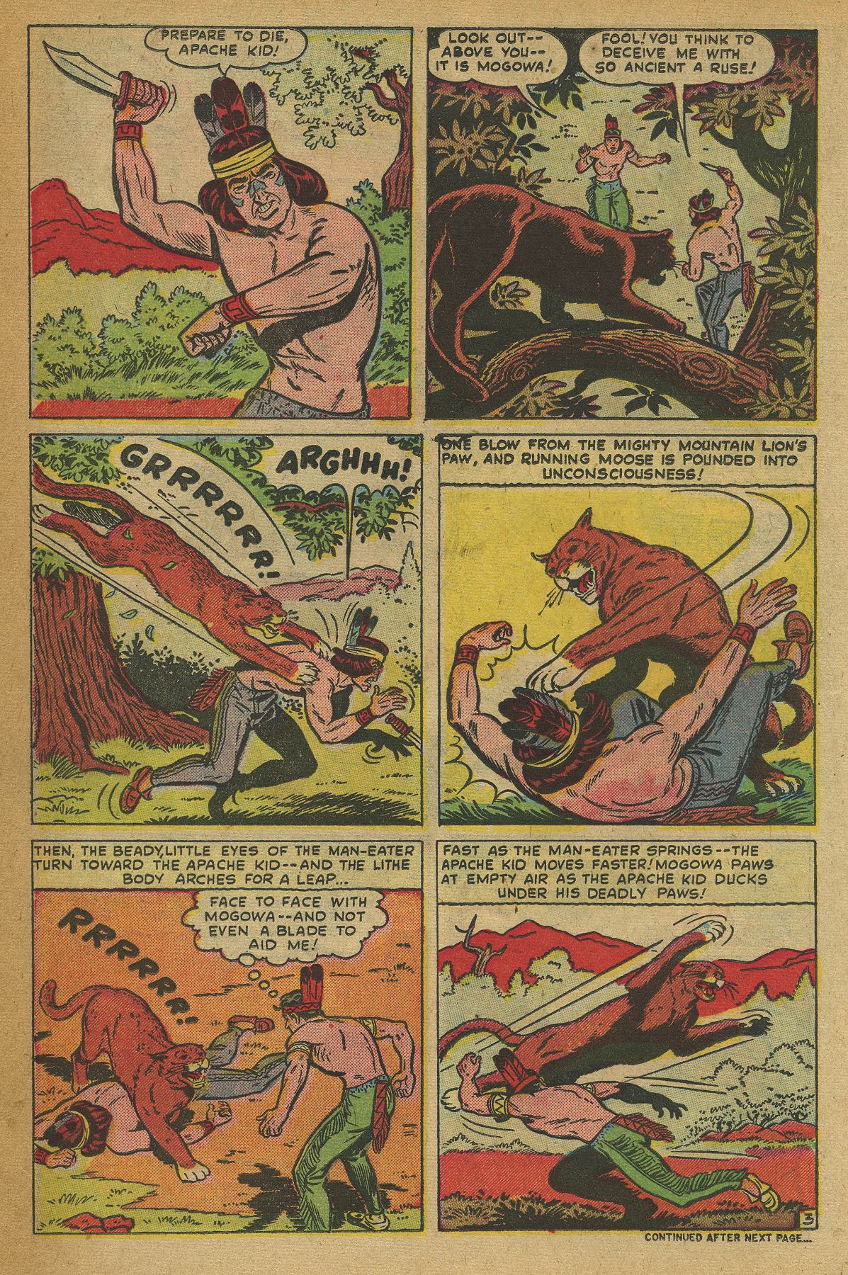Read online Apache Kid comic -  Issue #3 - 14