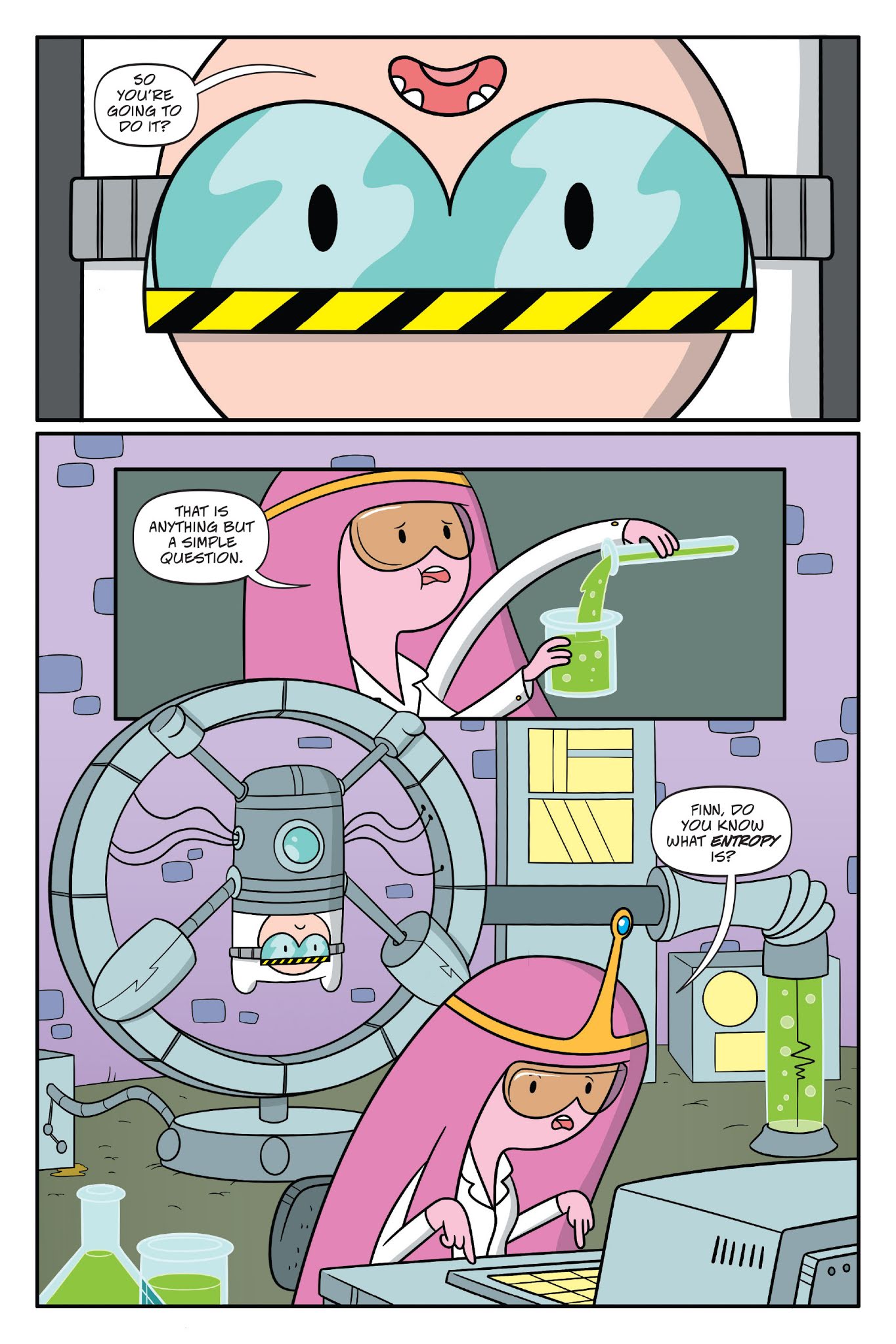 Read online Adventure Time: President Bubblegum comic -  Issue # TPB - 24
