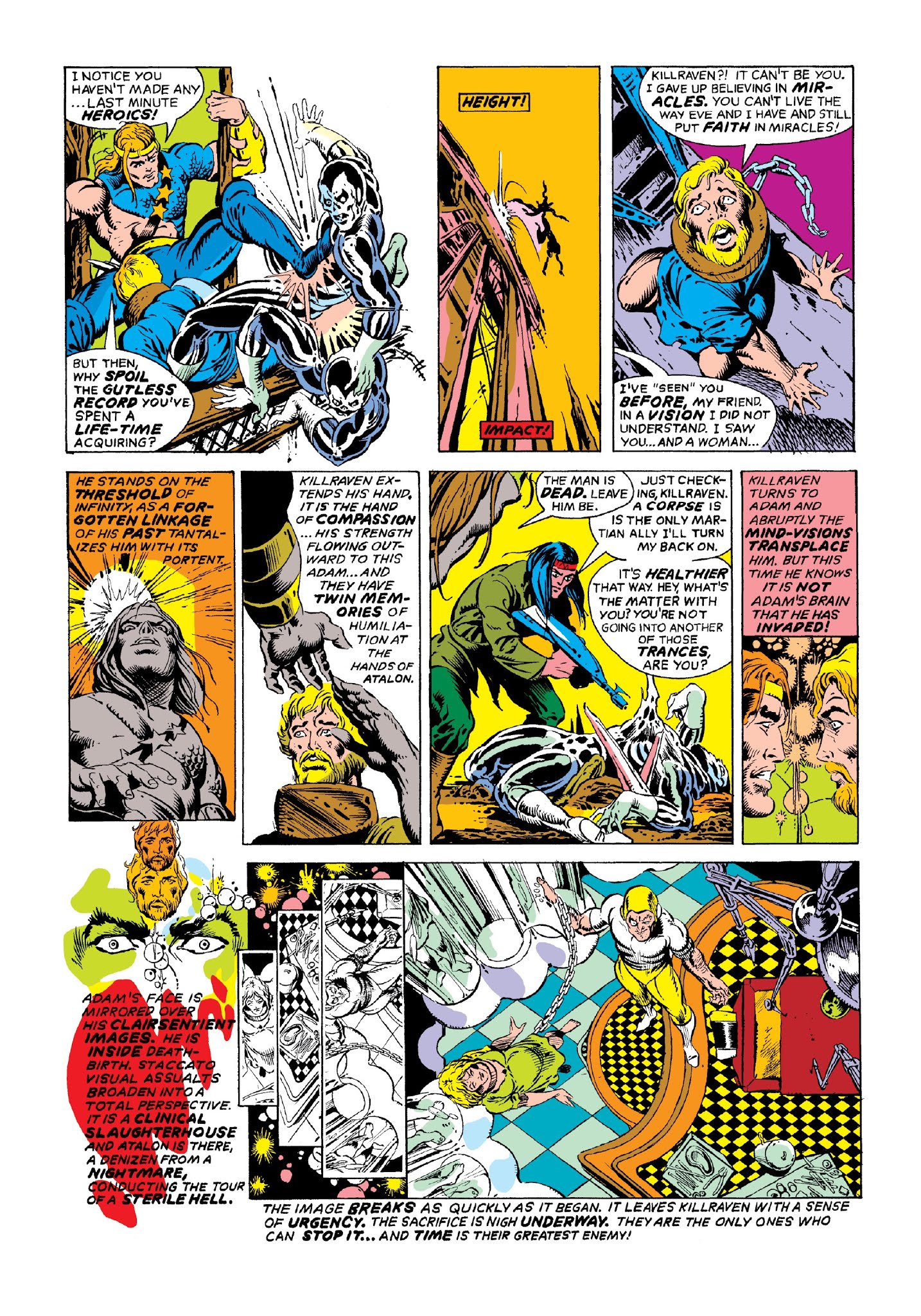 Read online Marvel Masterworks: Killraven comic -  Issue # TPB 1 (Part 2) - 94