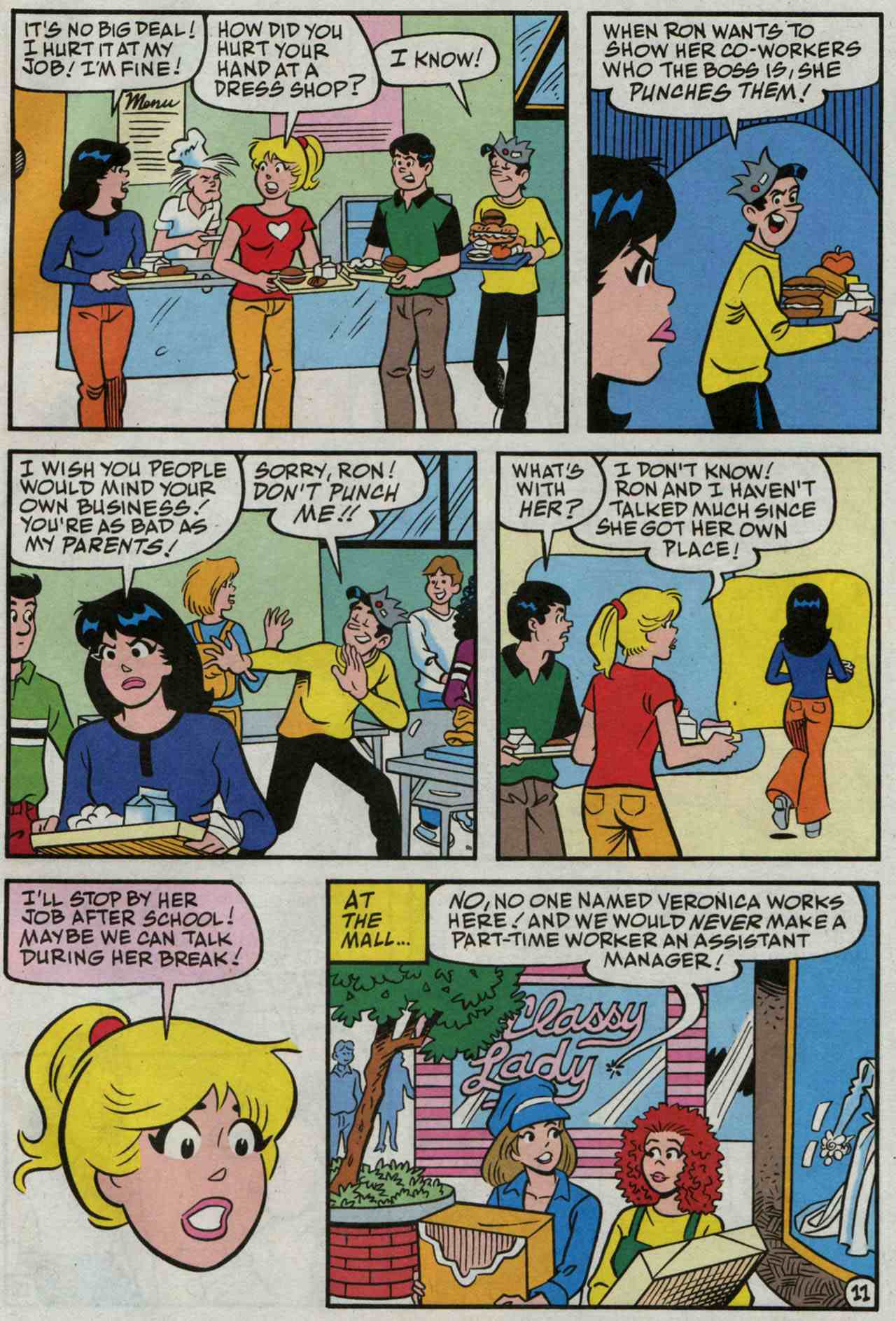 Read online Archie's Girls Betty and Veronica comic -  Issue #235 - 12