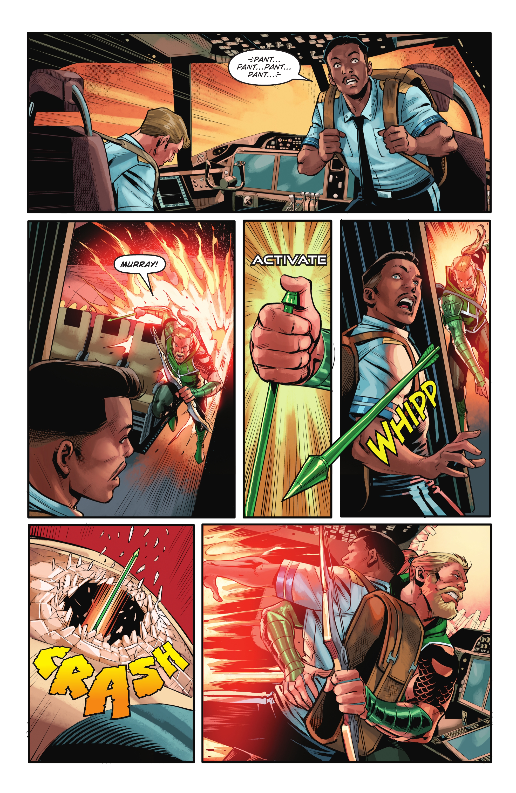Read online Aquaman/Green Arrow - Deep Target comic -  Issue #2 - 16