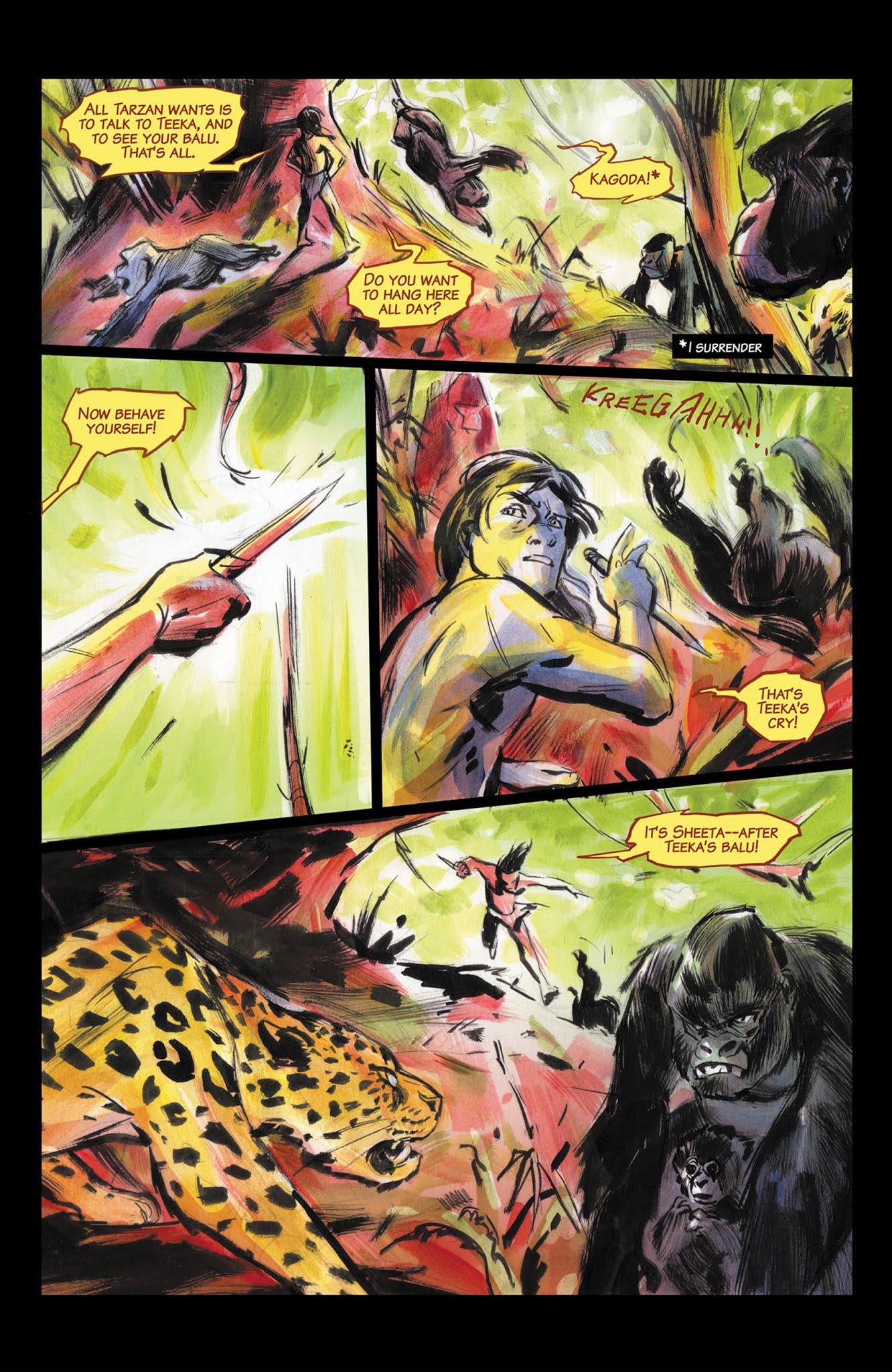 Read online Edgar Rice Burroughs' Jungle Tales of Tarzan comic -  Issue # TPB (Part 1) - 34