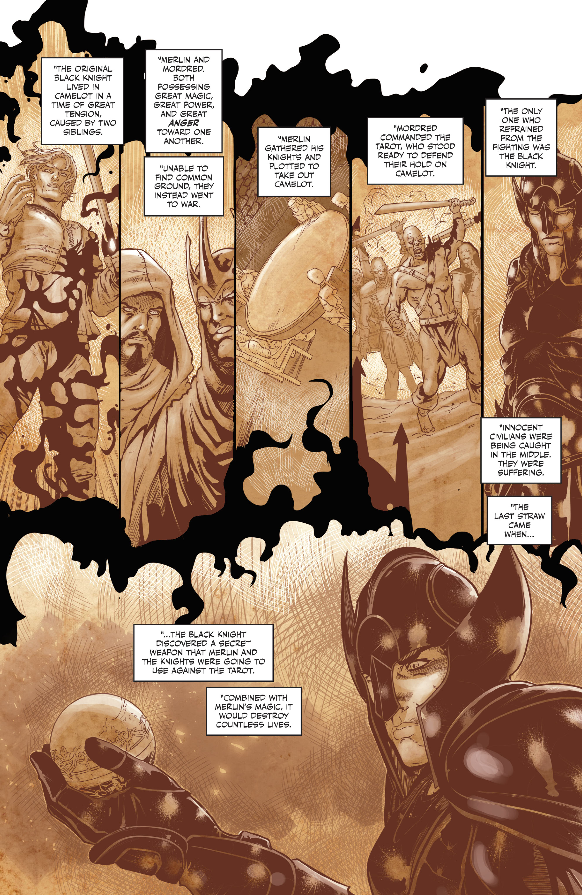 Read online Grimm Universe Presents Quarterly: Black Knight comic -  Issue # Full - 54