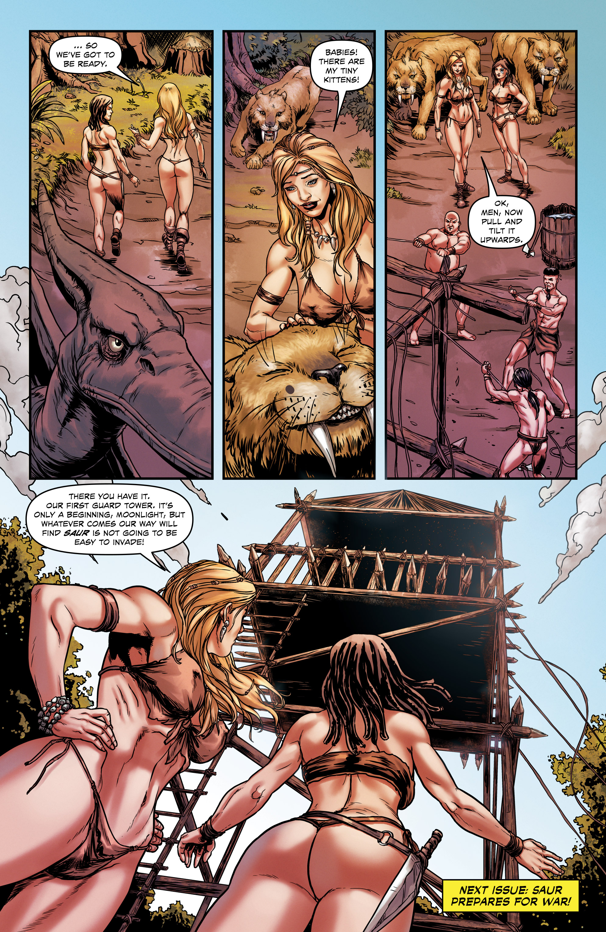 Read online Jungle Fantasy: Survivors comic -  Issue #1 - 18