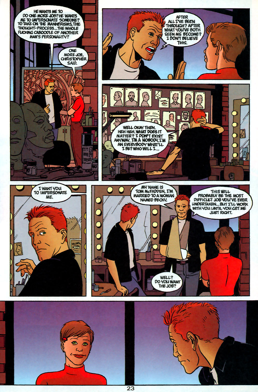 Read online Human Target (1999) comic -  Issue #4 - 24
