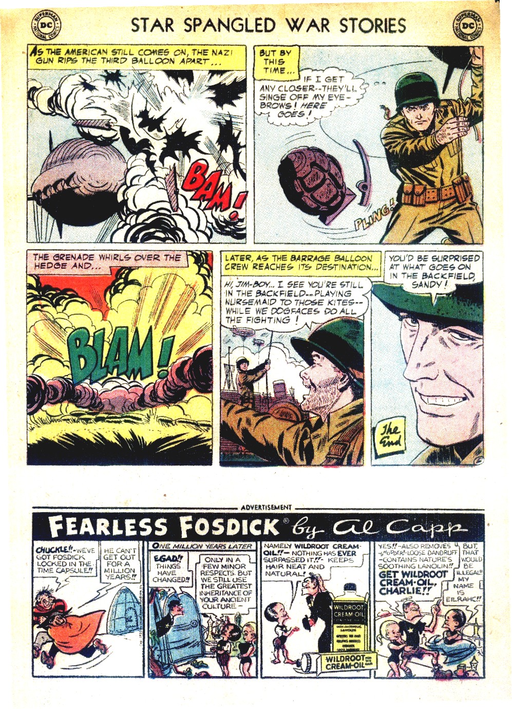 Read online Star Spangled War Stories (1952) comic -  Issue #39 - 33