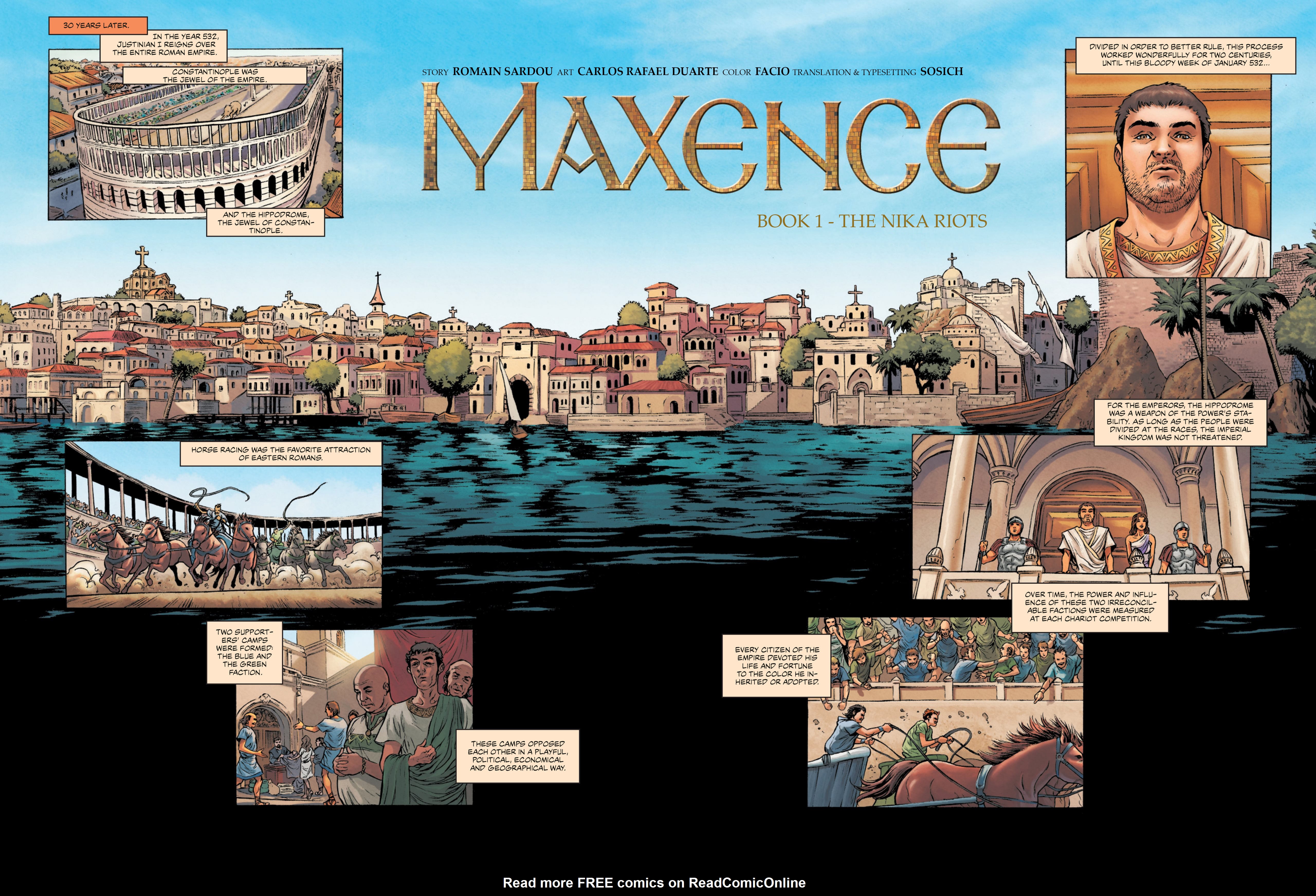 Read online Maxence comic -  Issue #1 - 8
