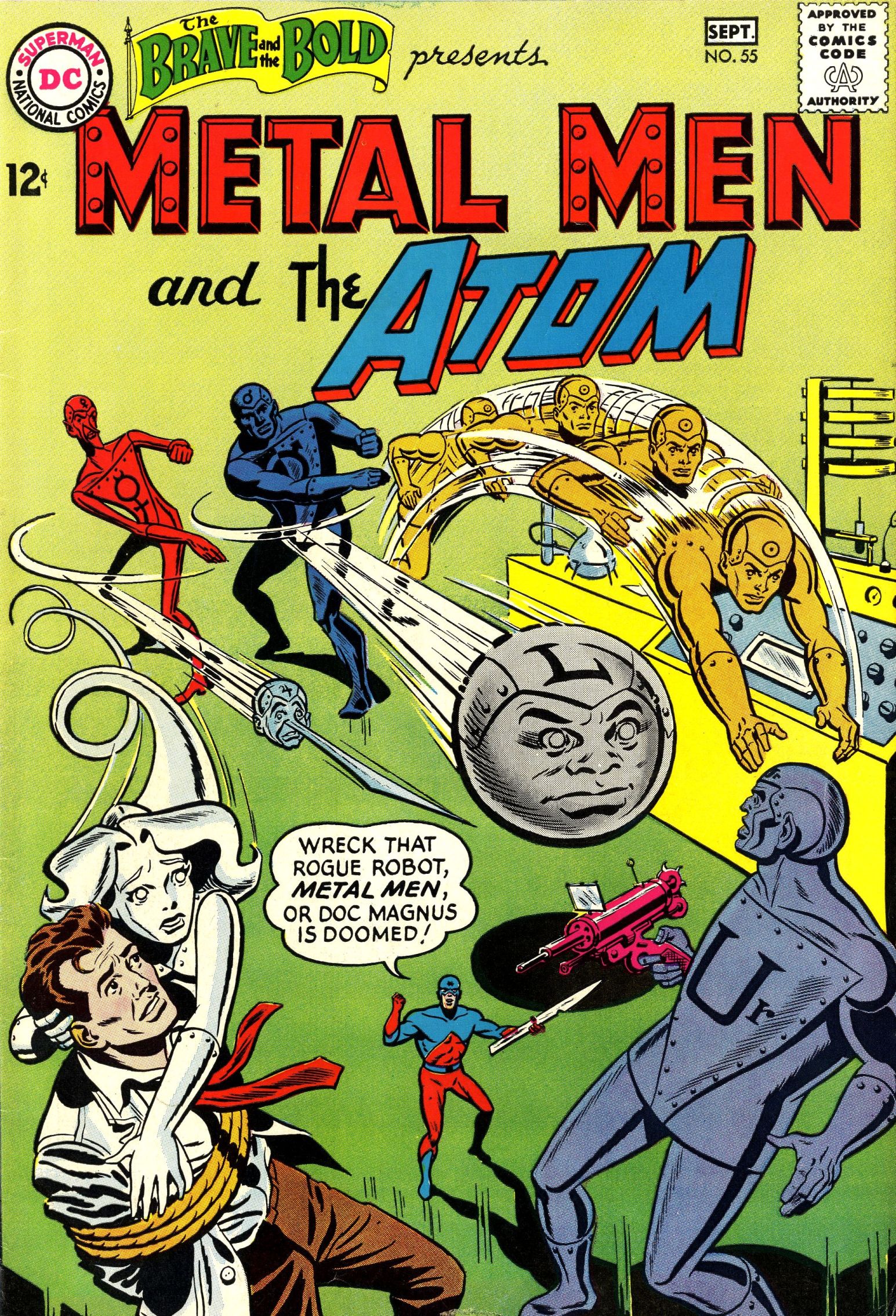 Read online The Brave and the Bold (1955) comic -  Issue #55 - 1